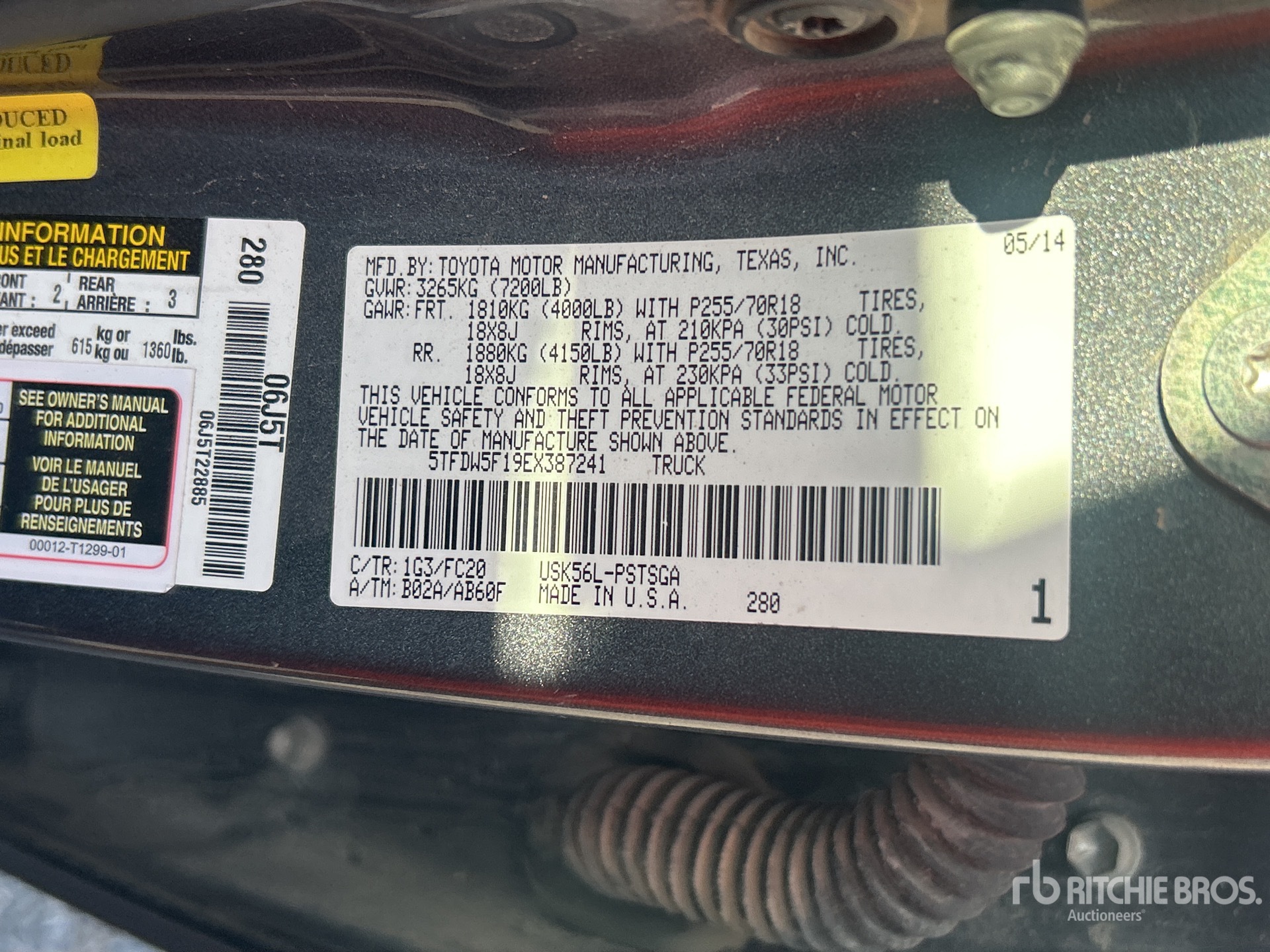 2014 Toyota TUNDRA