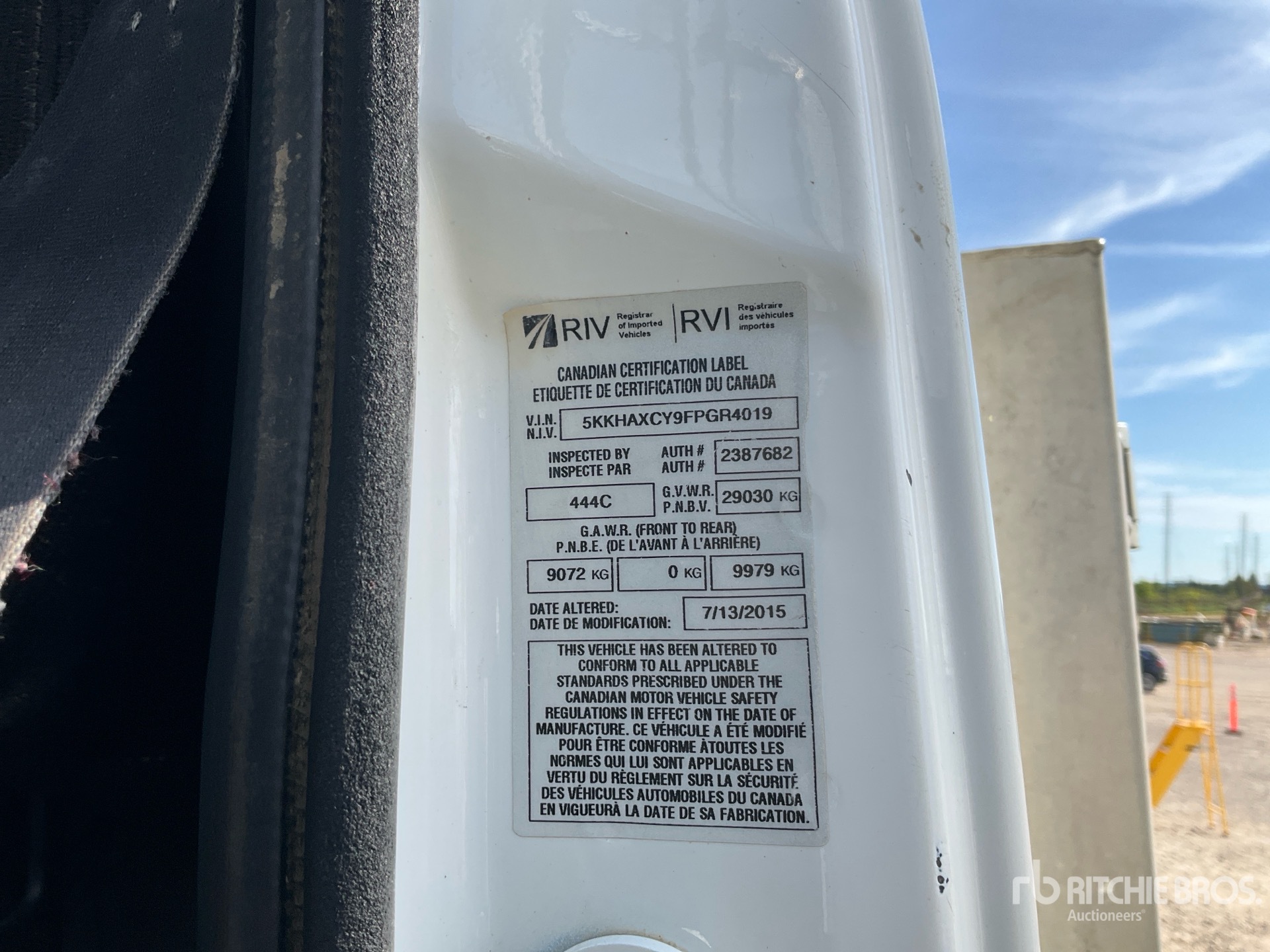 2015 Western Star 4700