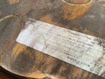 Engine with Emission Label
