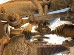 Drivetrain with Steer Axle