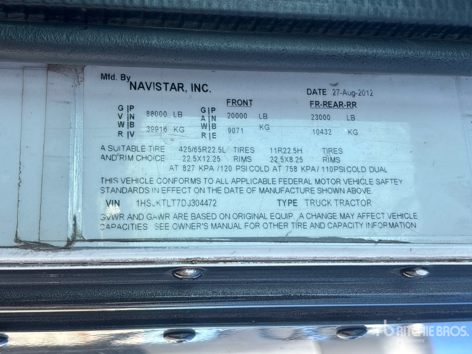 2013 Caterpillar CT660