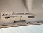 Engine with Emission Label