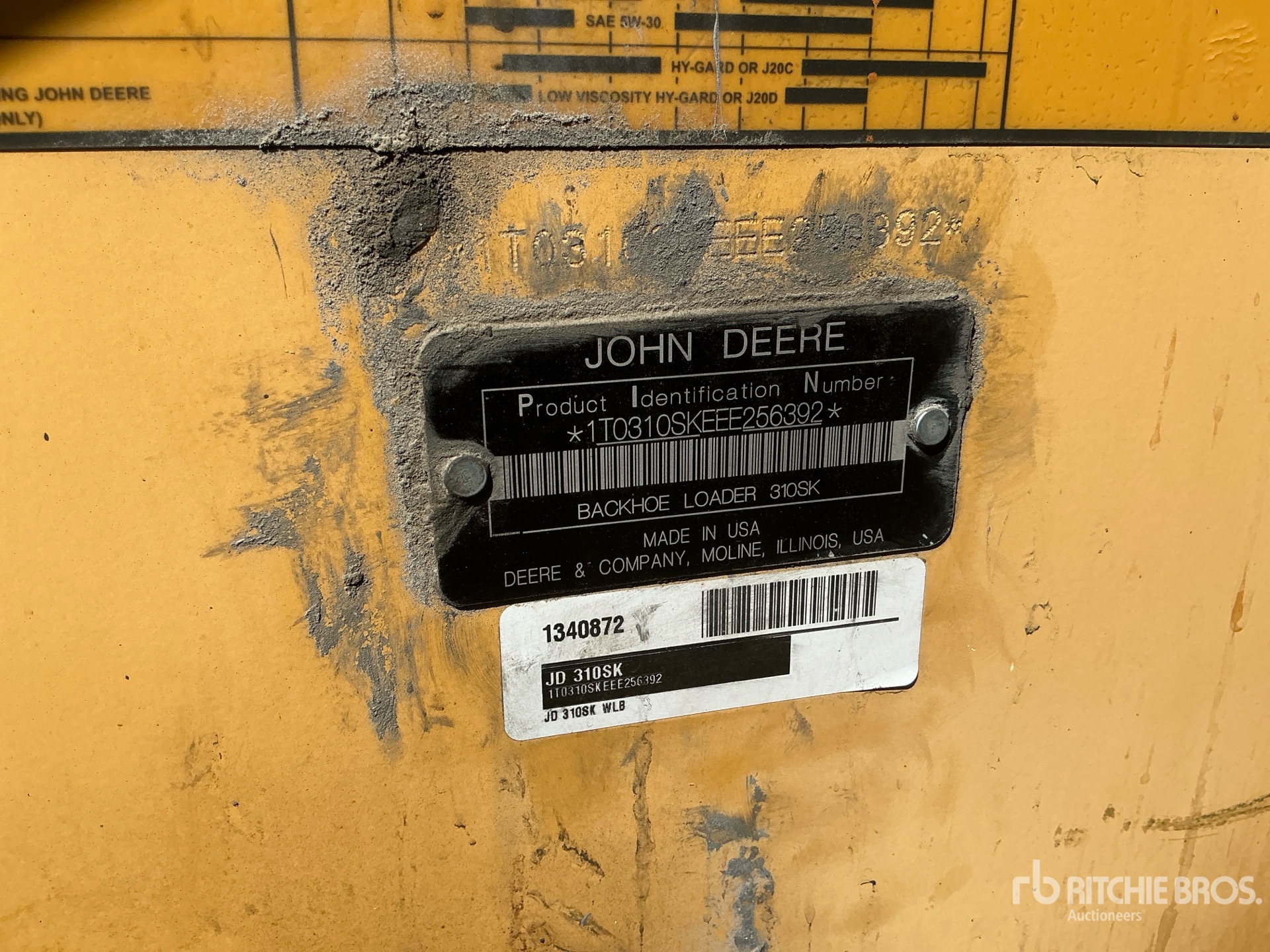2014 John Deere 310SK