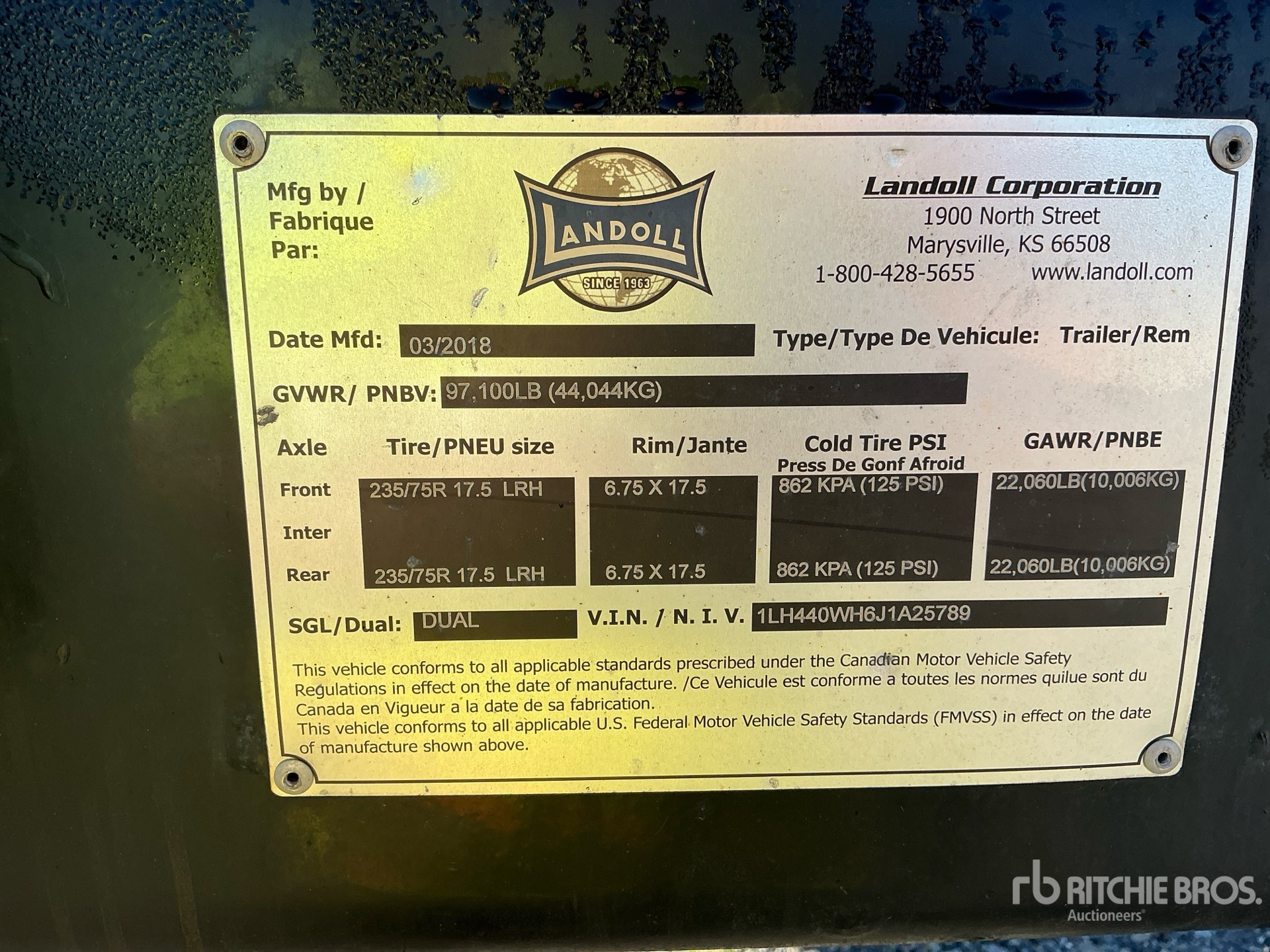2018 Landoll 440A