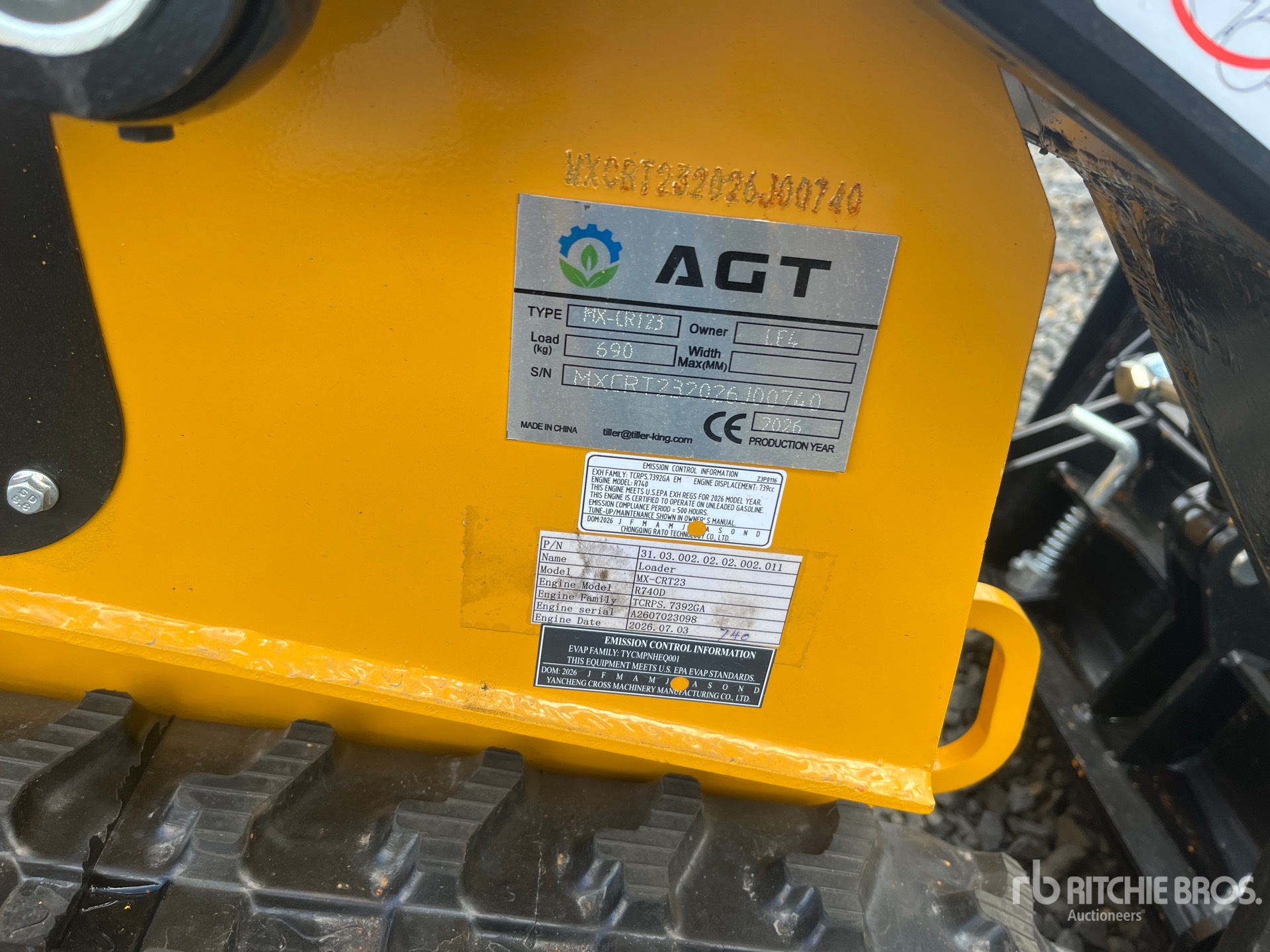 2026 AGT MX-CRT23