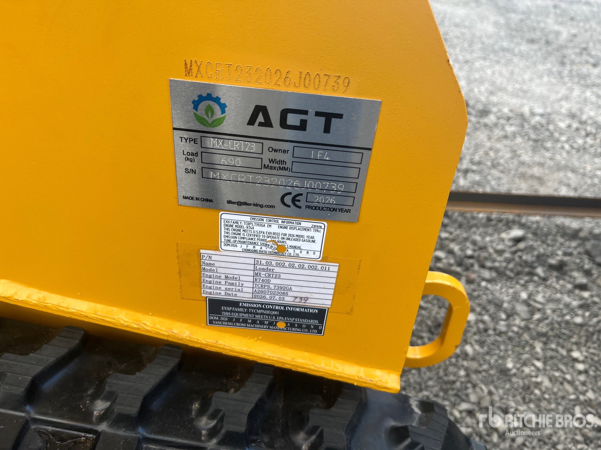 2026 AGT MX-CRT23
