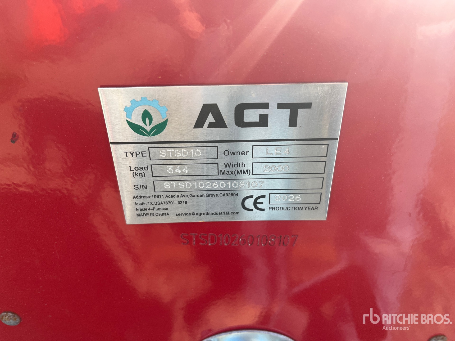 2026 AGT STSD10