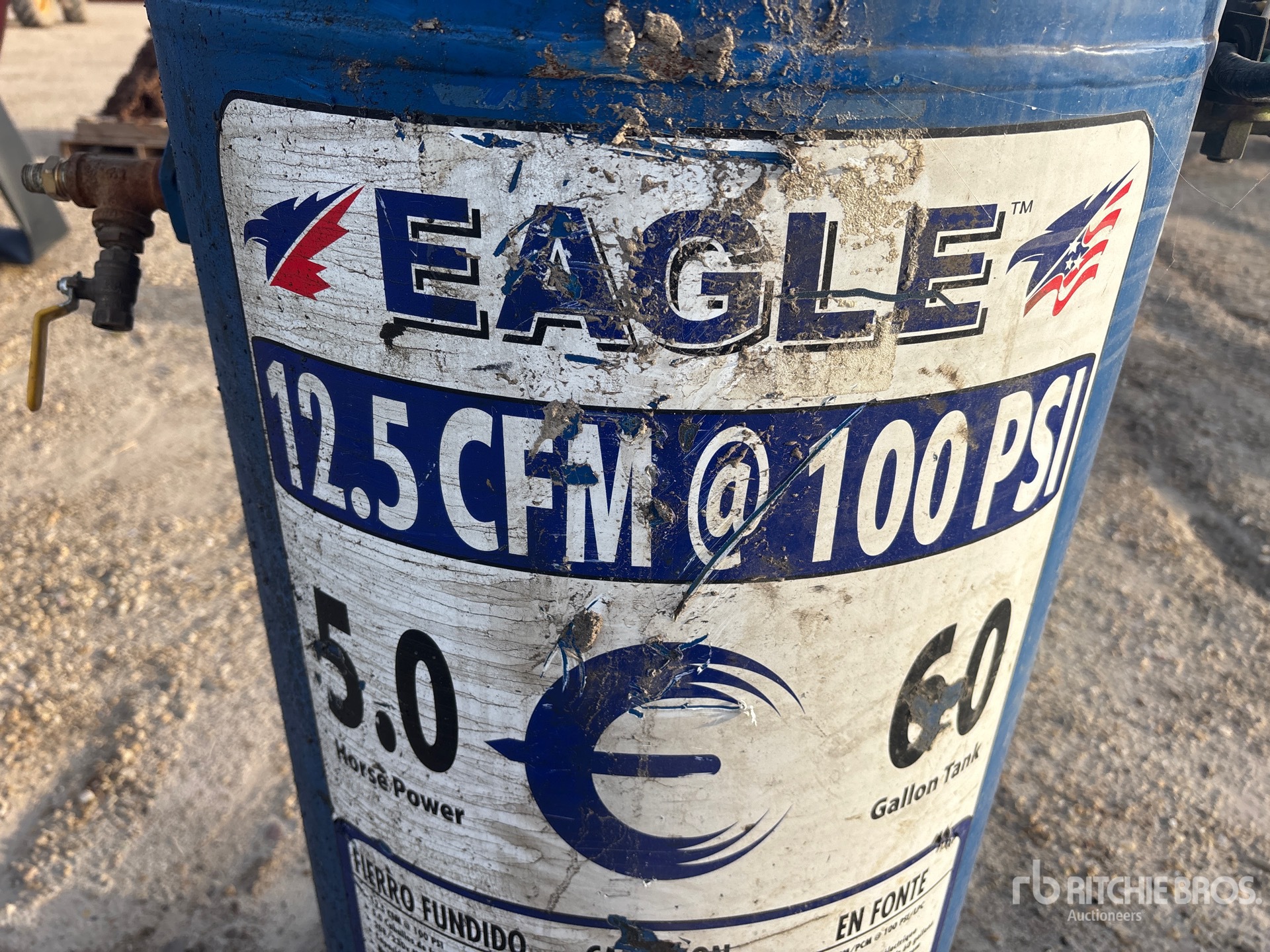Eagle 12.5 CFM ELECTRIC 60 GAL