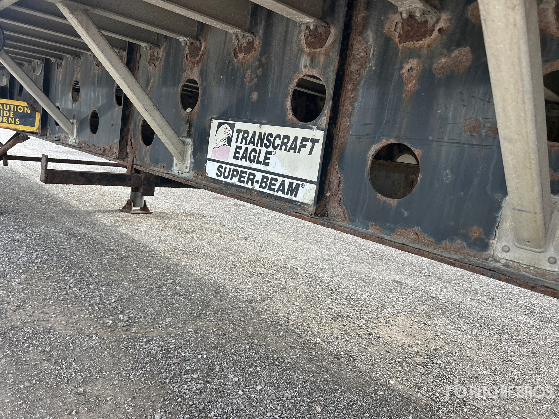 2003 Transcraft 48 ft T/A Spread Axle