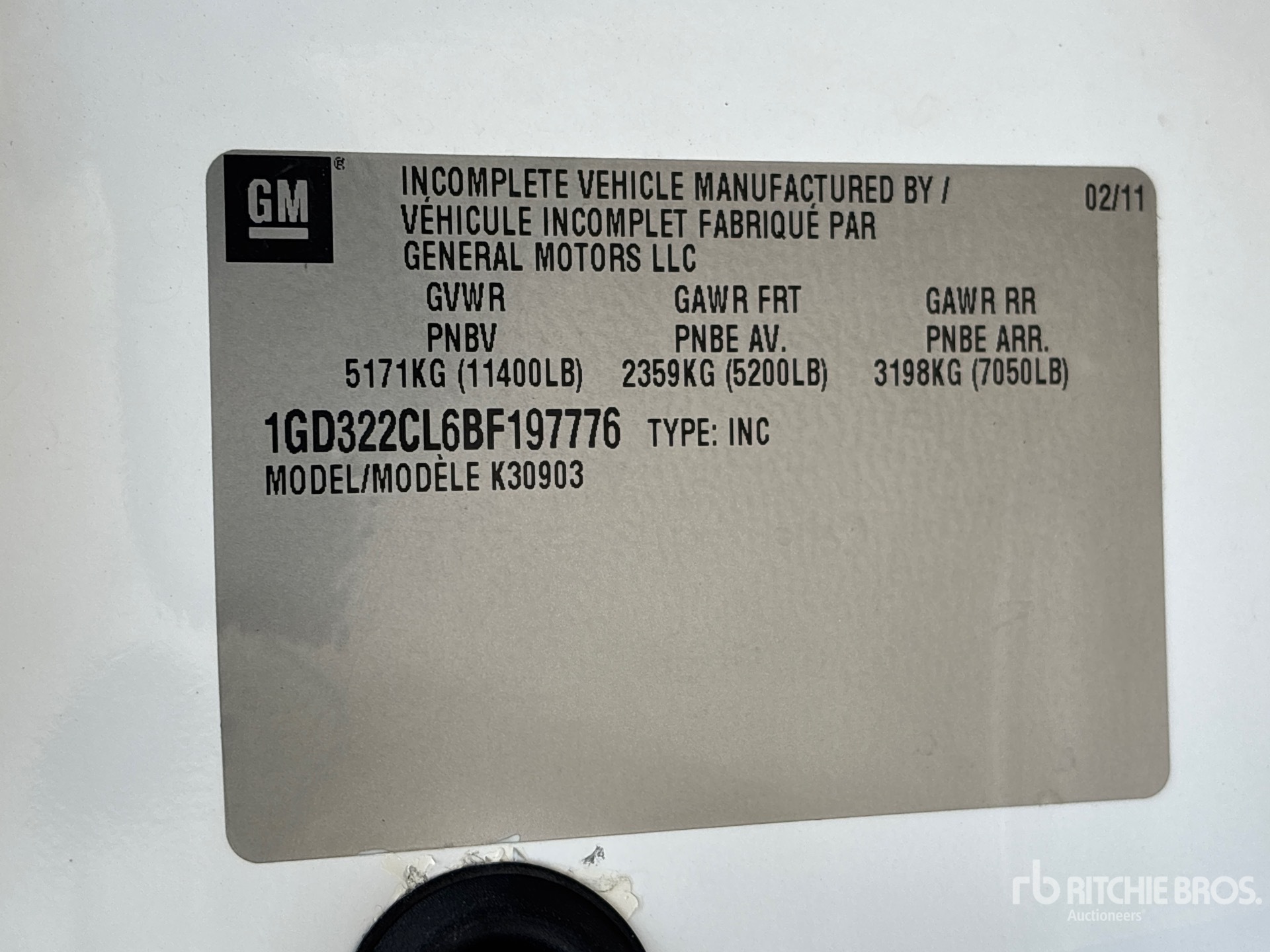 2011 GMC SIERRA 3500HD