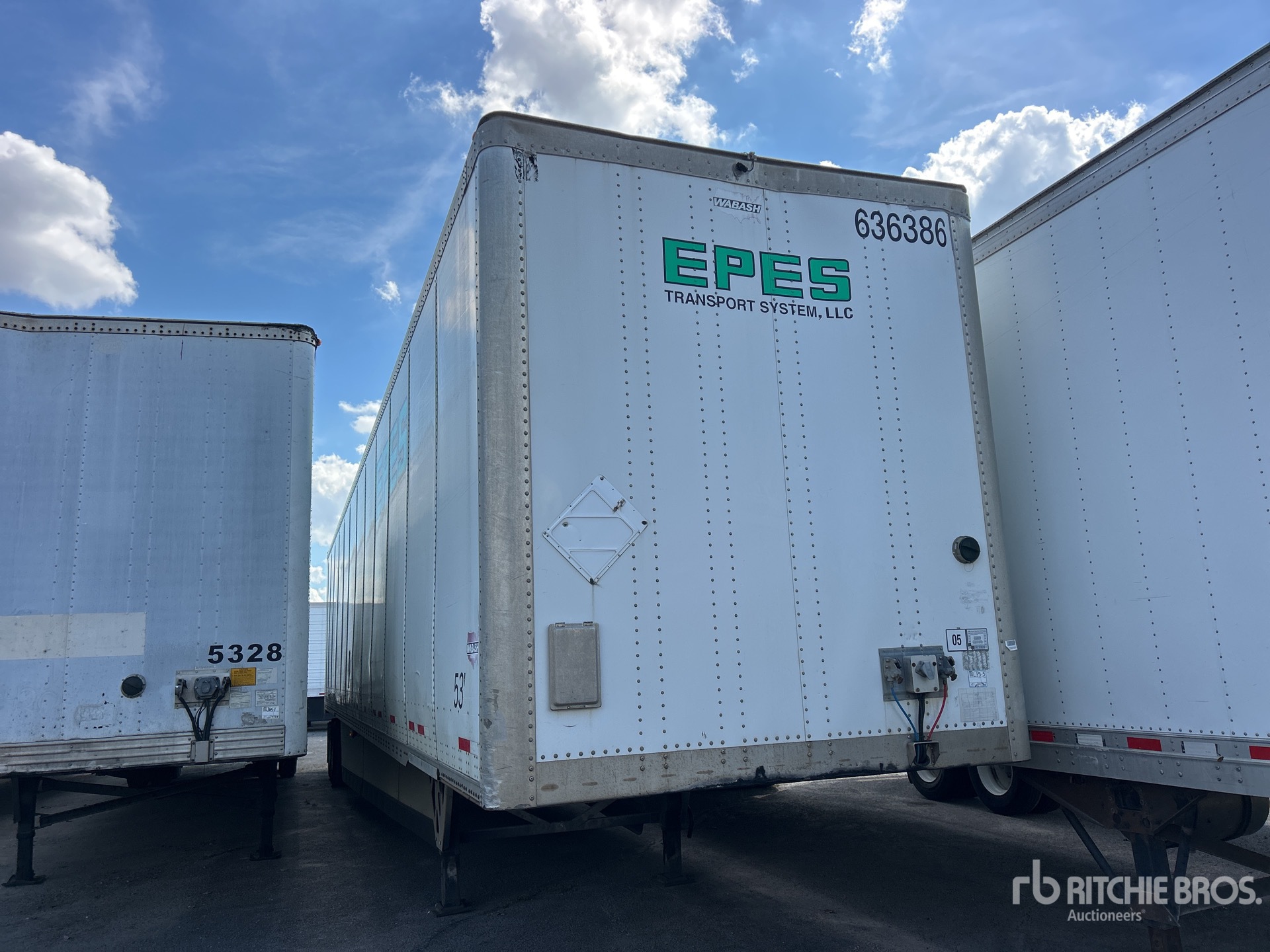 2016 Wabash 53 ft x 102 in T/A