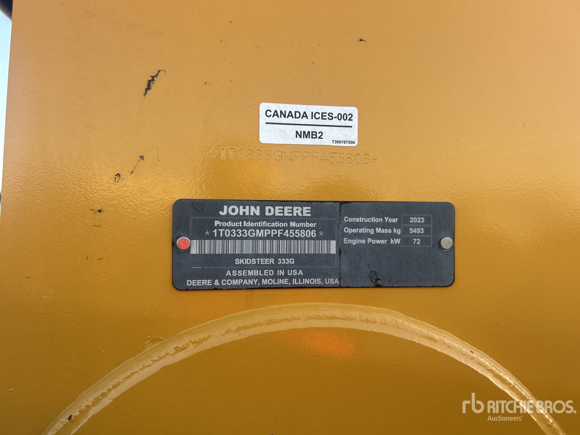 2023 John Deere 333G