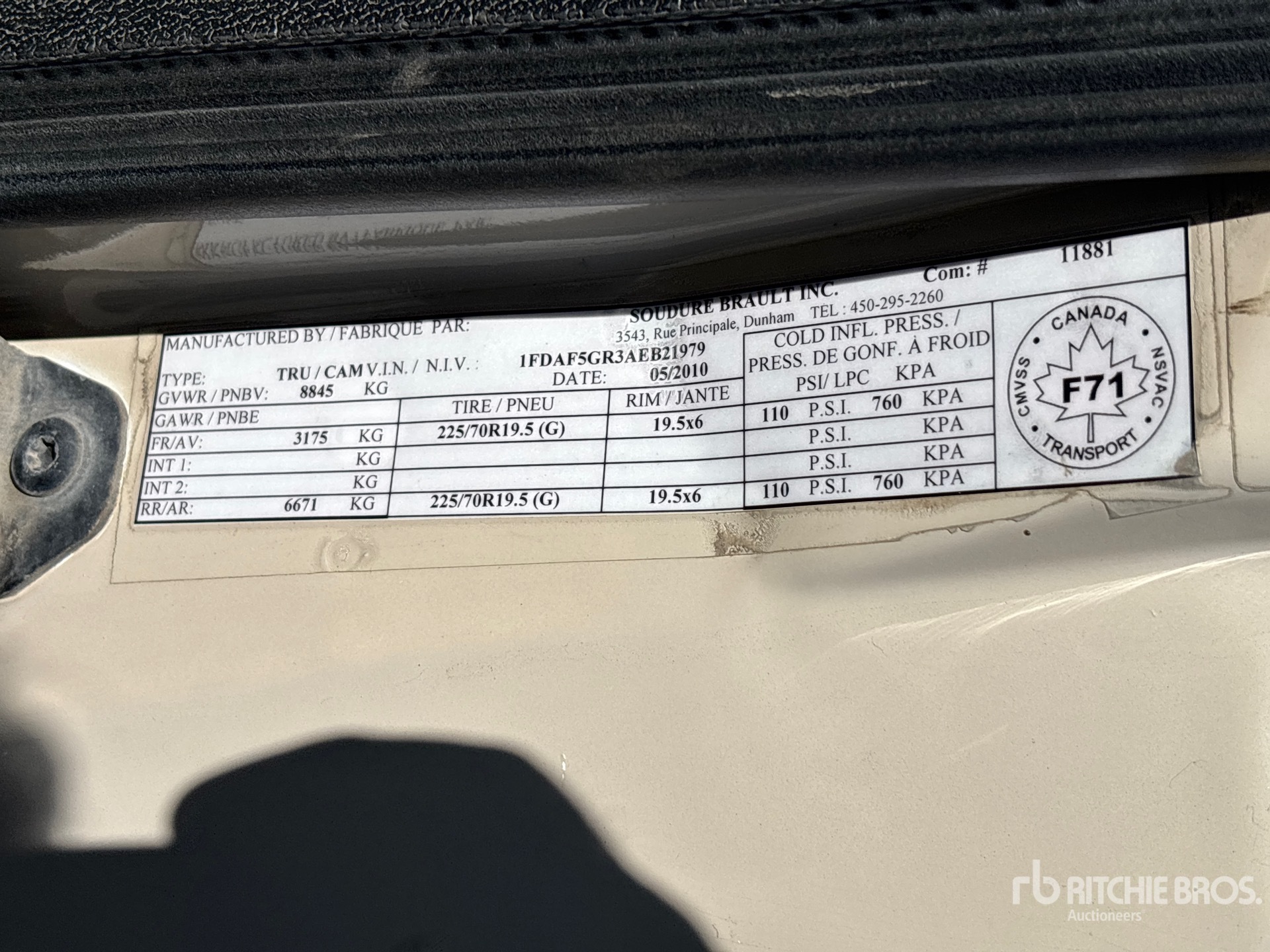 2010 Ford F-550 XL