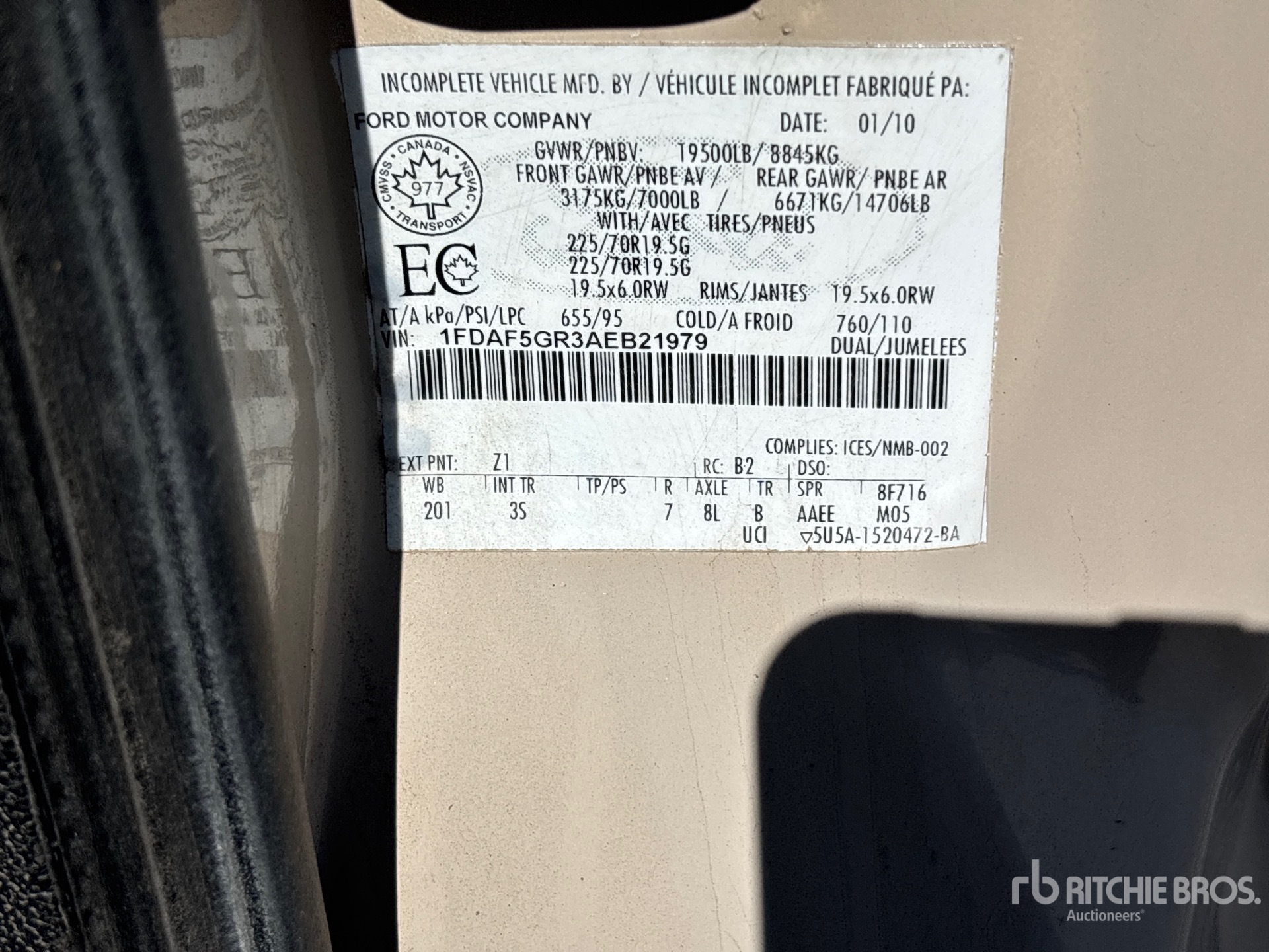 2010 Ford F-550 XL