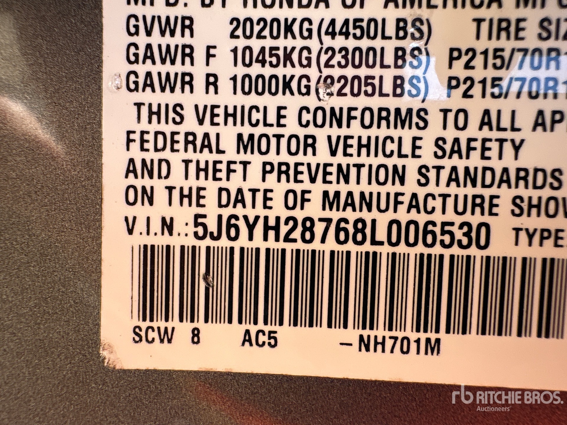 2008 Honda  ELEMENT