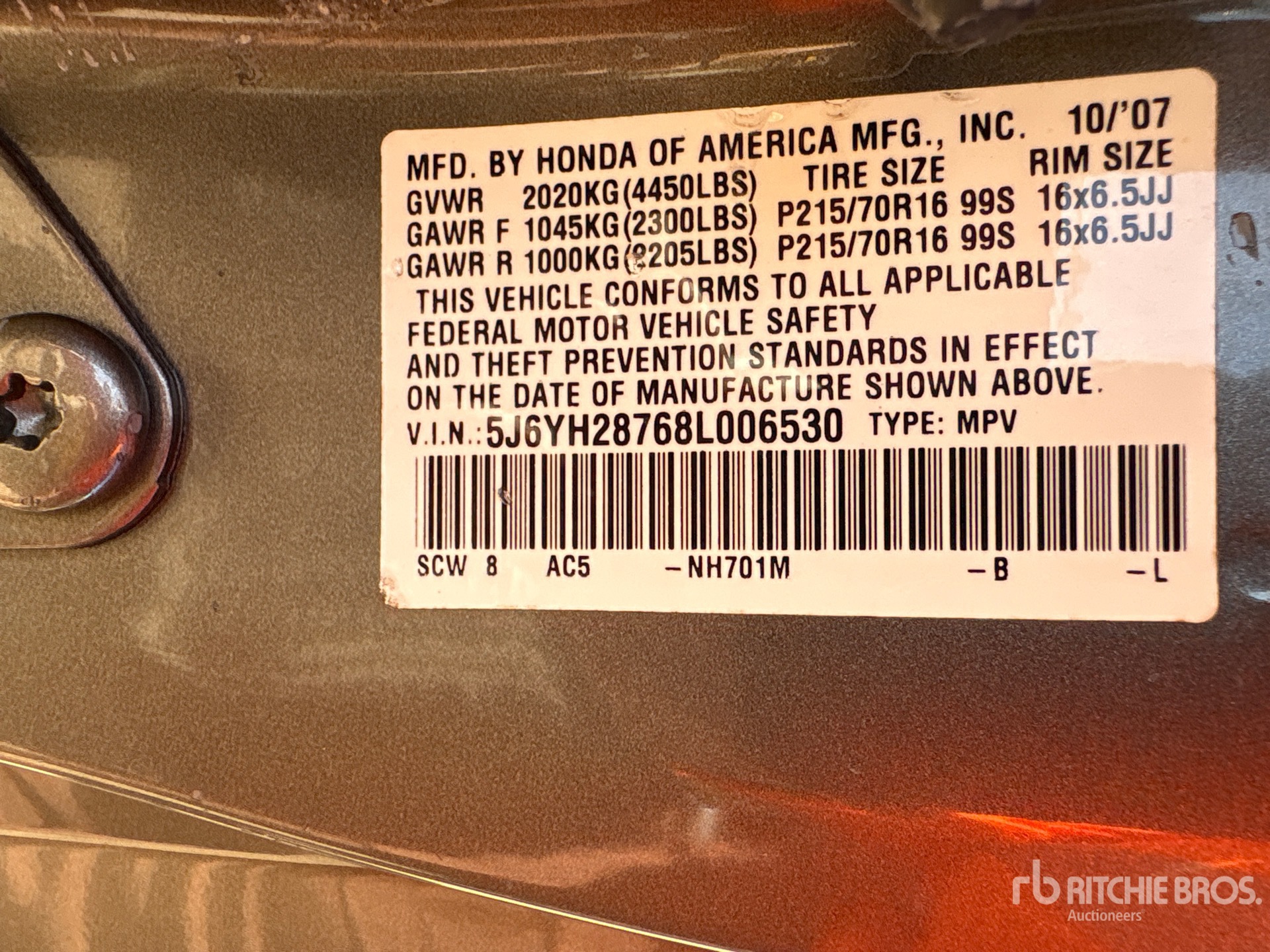 2008 Honda  ELEMENT