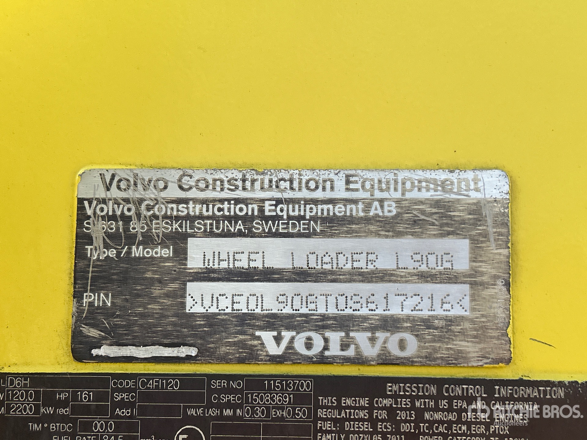 2014 Volvo L90G