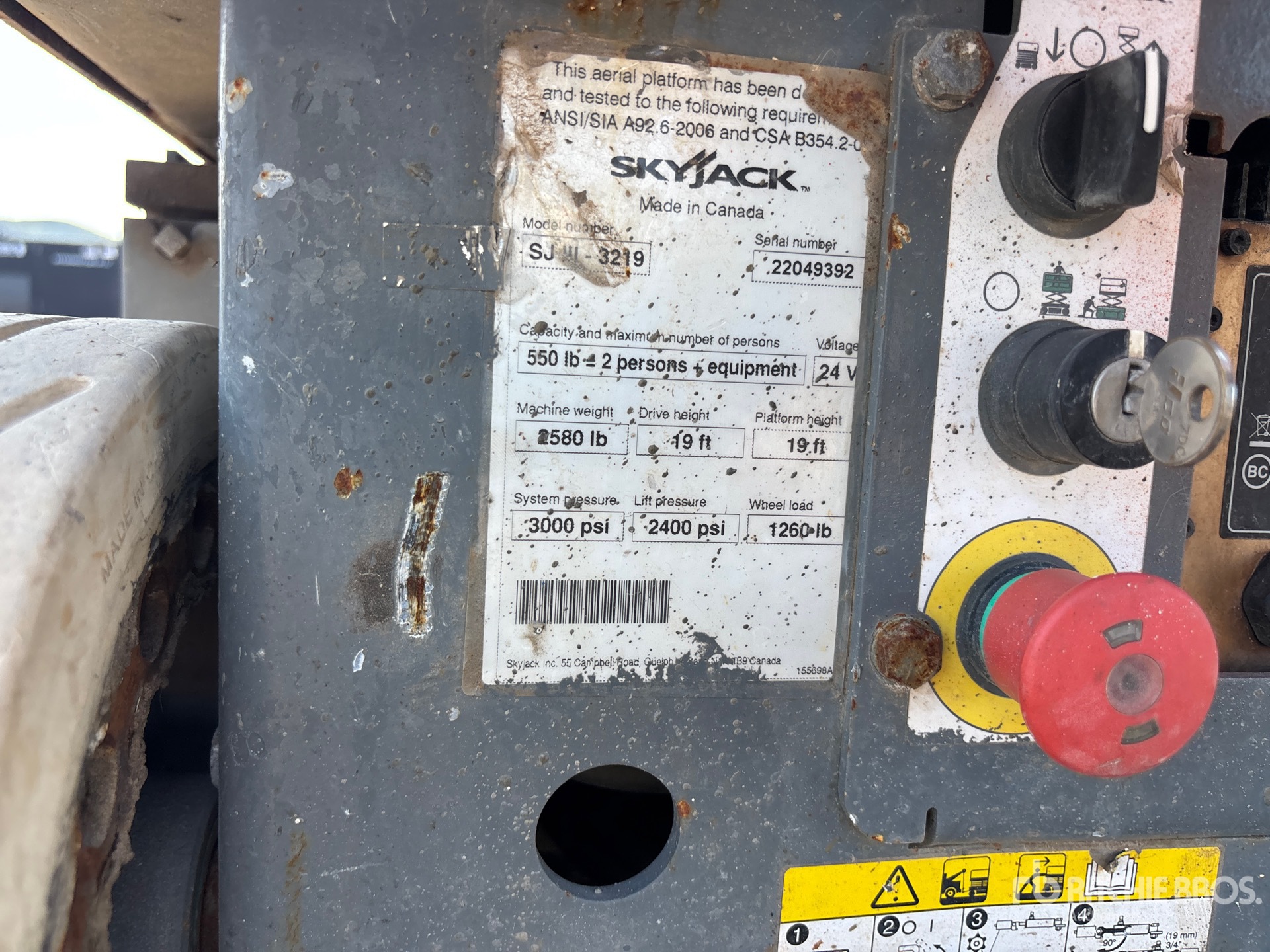2013 Skyjack SJIII-3219