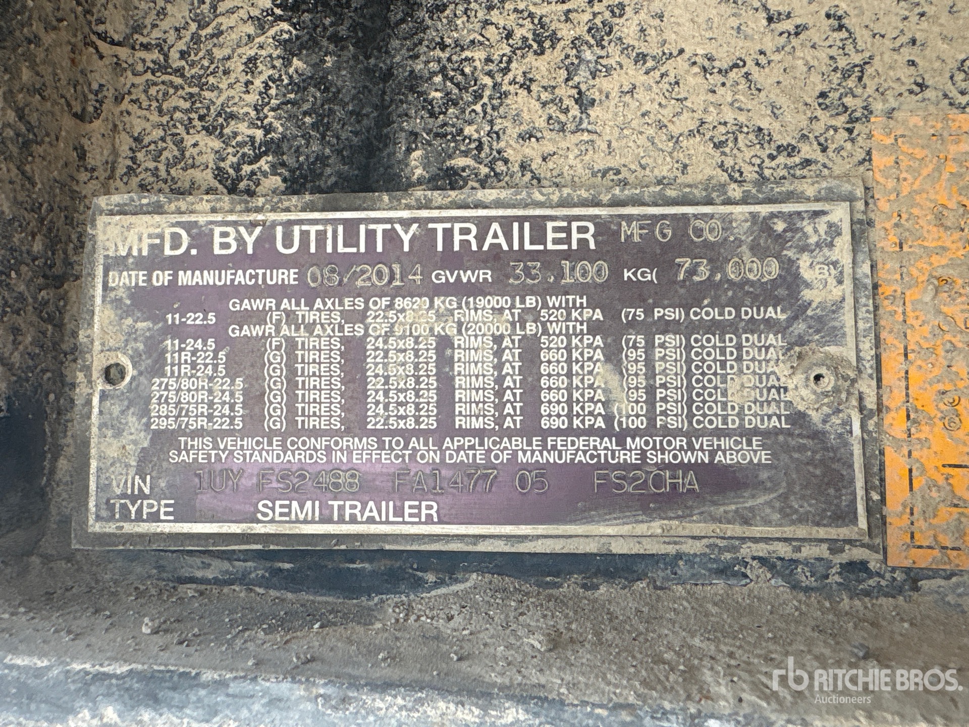 2015 Utility FS2CHA