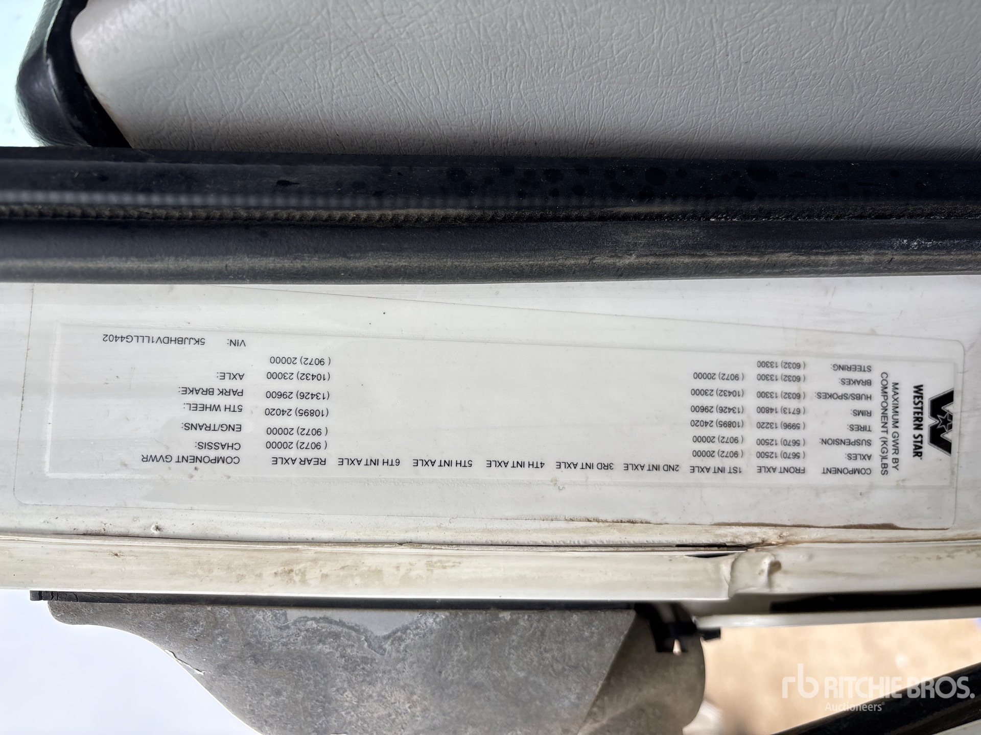 2020 Western Star 5700