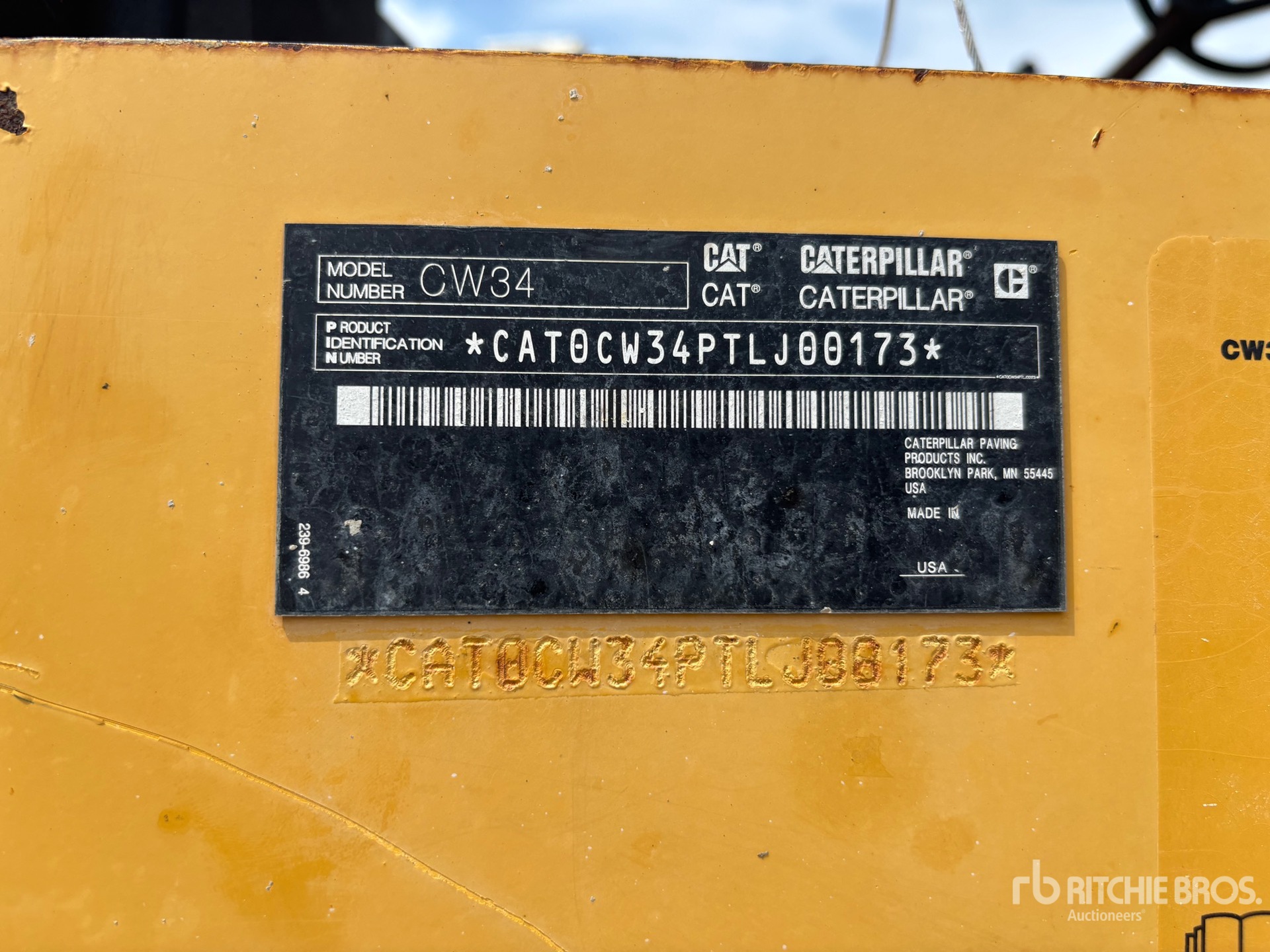 2014 Caterpillar CW34