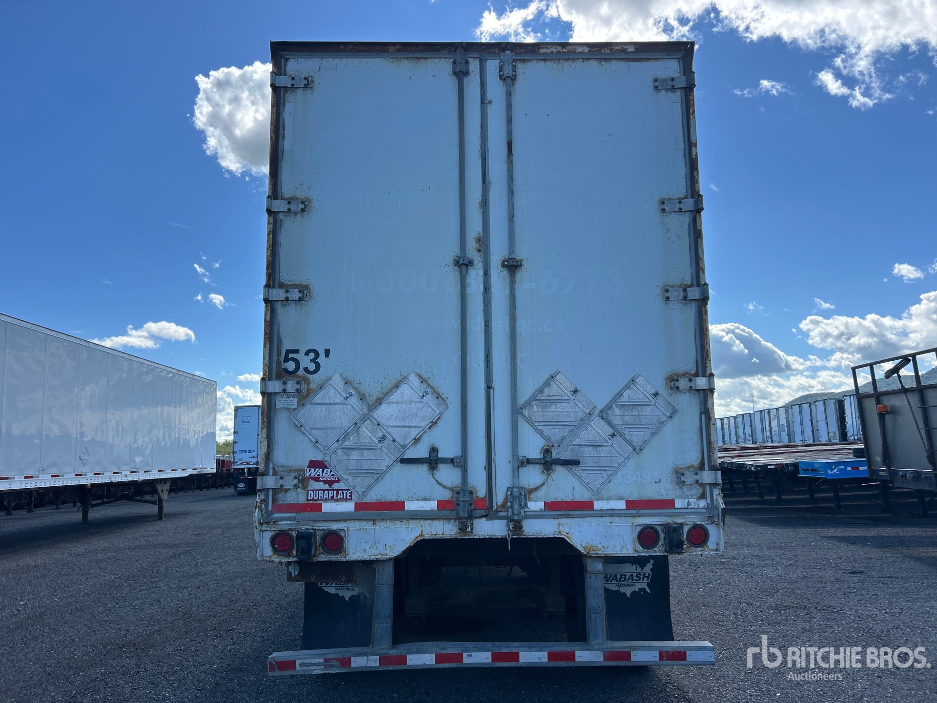 2009 Wabash 53 FT X 102 IN TRI/A
