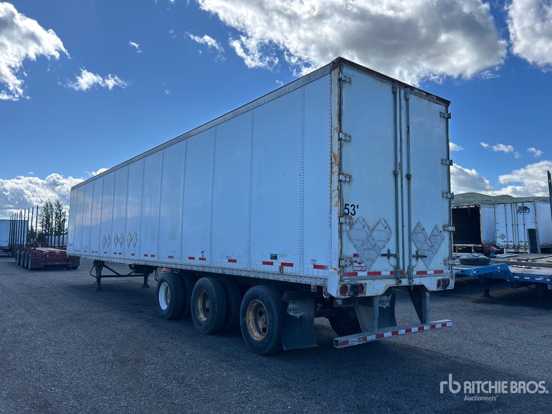 2009 Wabash 53 FT X 102 IN TRI/A
