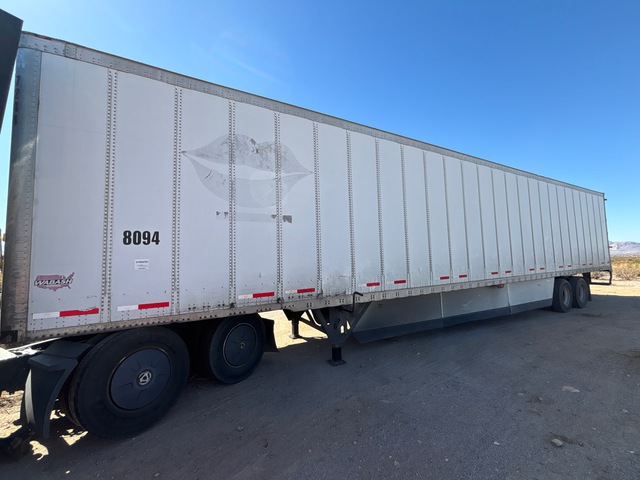 2017 Wabash DVCVHPC 53 ft T/A Van Trailer