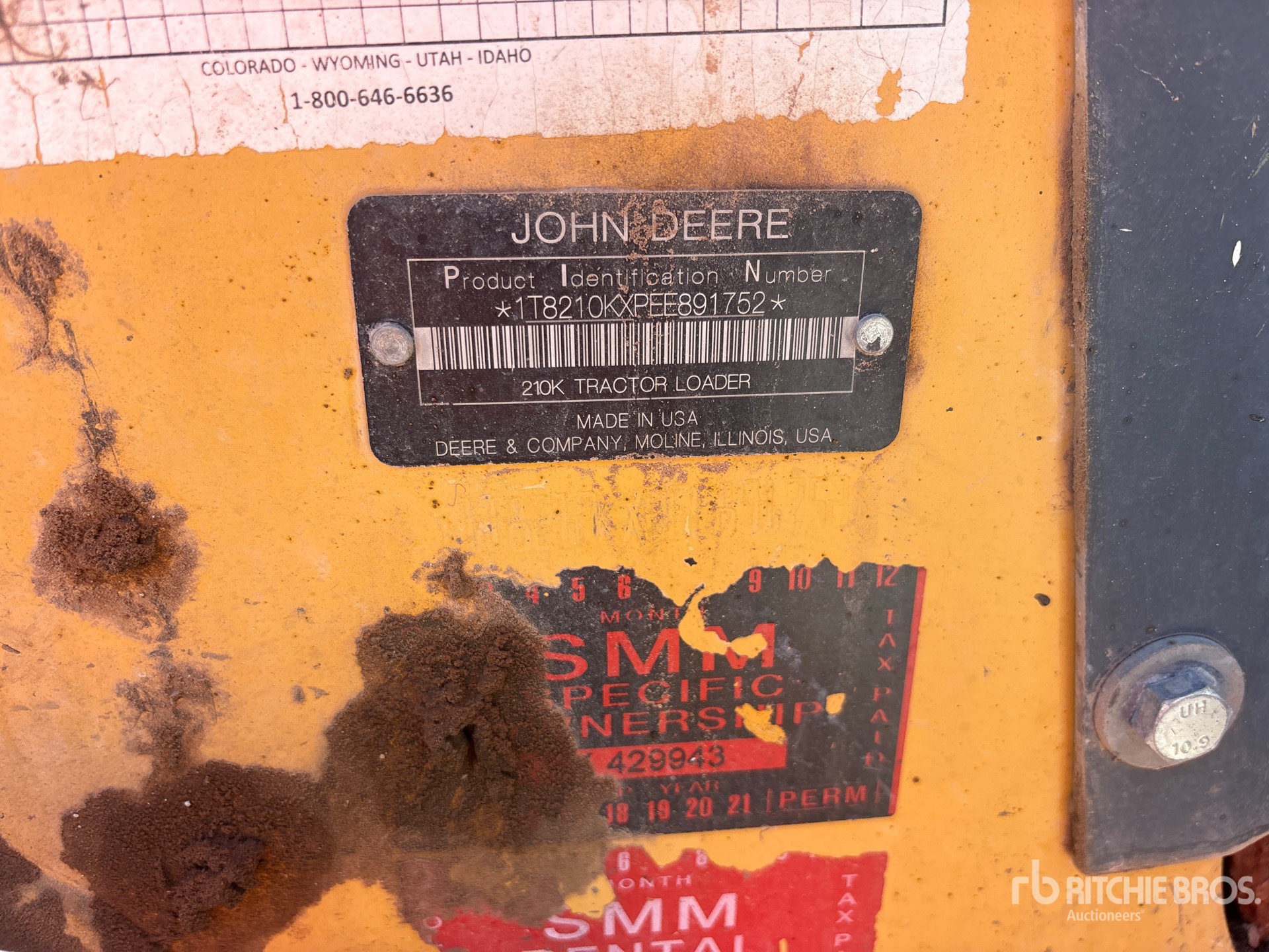 2014 John Deere 210K