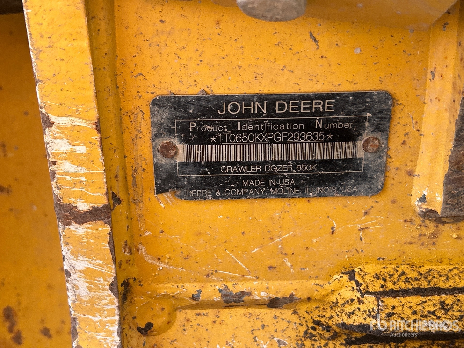 2016 John Deere 650K LGP