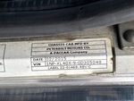 General Appearance with Frame Stamp Serial Number/VIN Photo