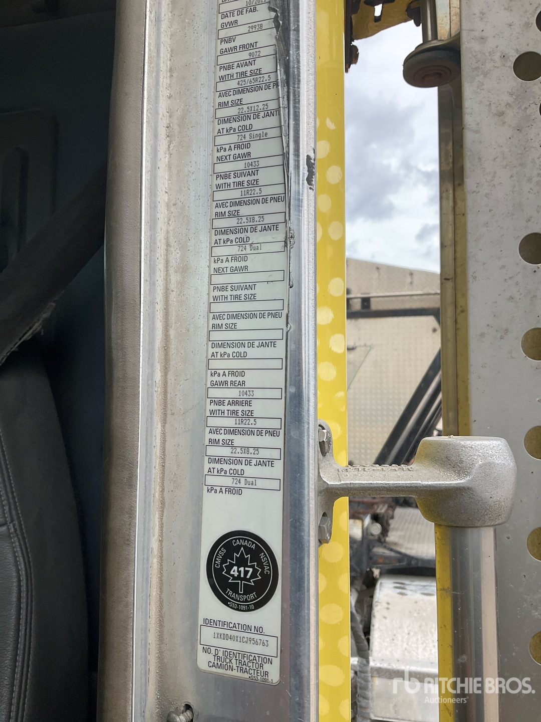 2012 Kenworth T800