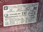 General Appearance with Frame Stamp Serial Number/VIN Photo