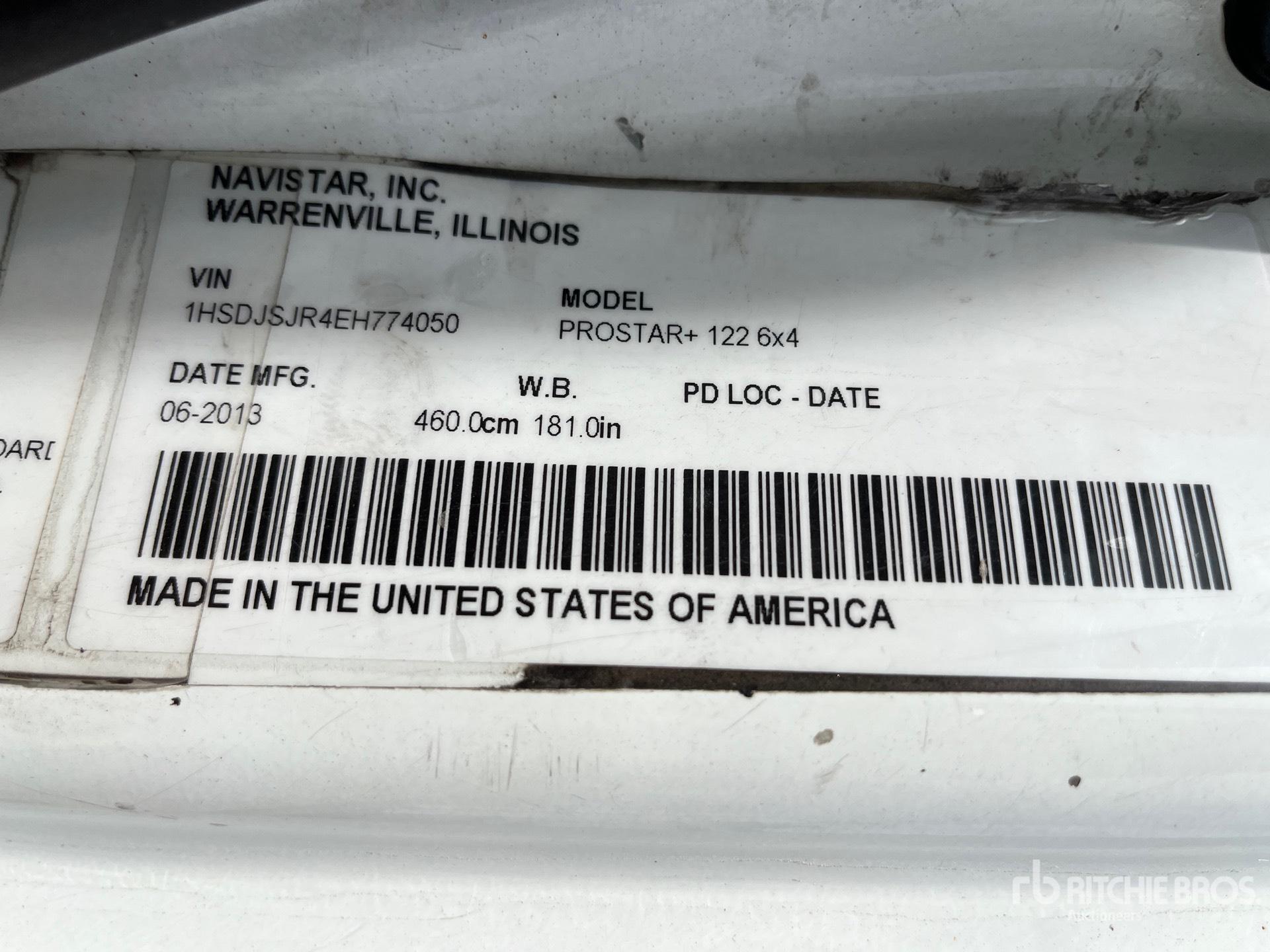 2014 International PROSTAR+ 122