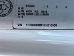 General Appearance with Numero seriale/numero d’identificazione del veicolo (VIN)