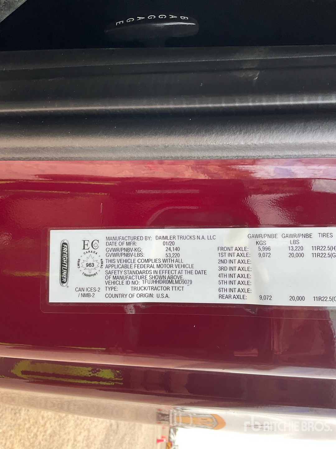 Photo of 2021 Freightliner CASCADIA 126