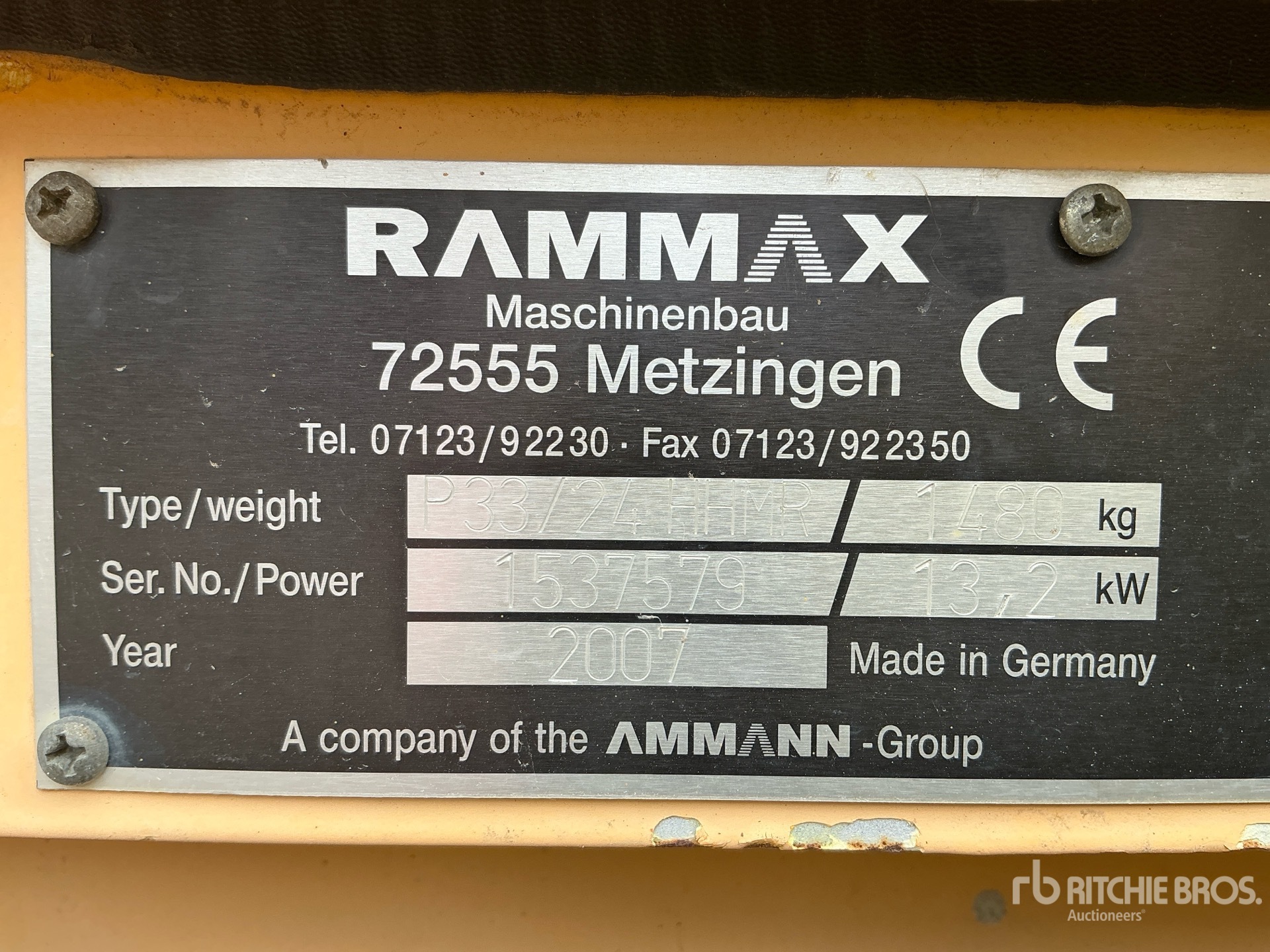 Rammax WALK BEHIND REMOTE ROLLER