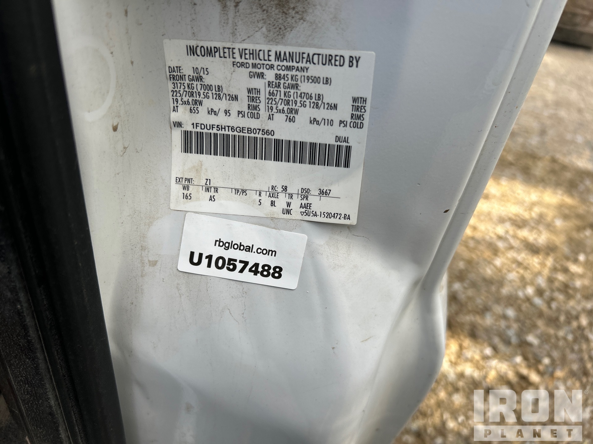 2016 Ford F-550