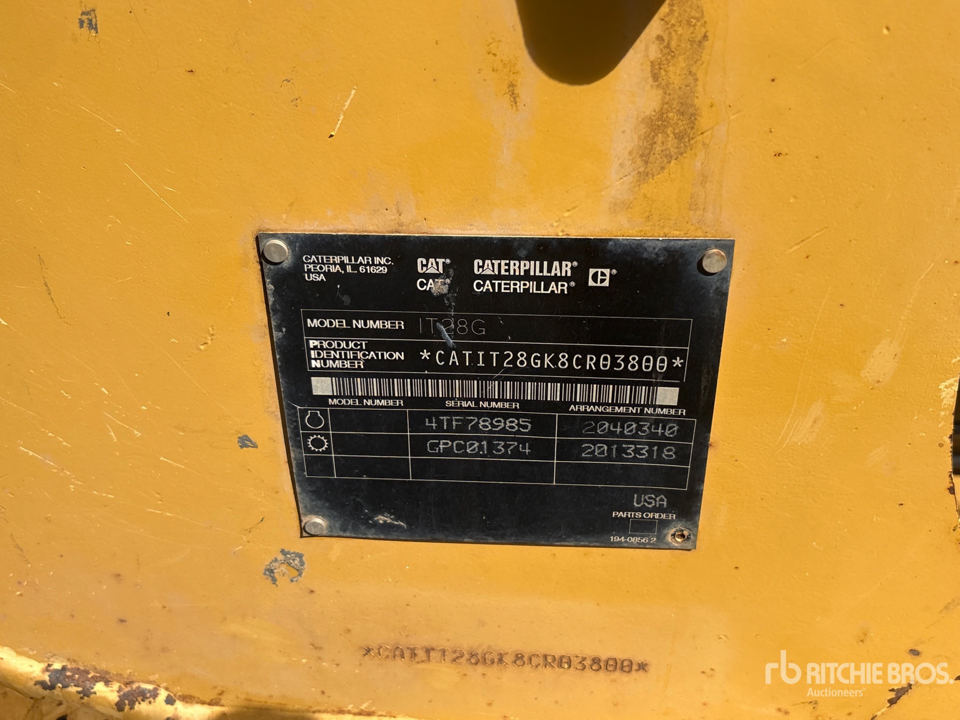 2002 Caterpillar IT28G