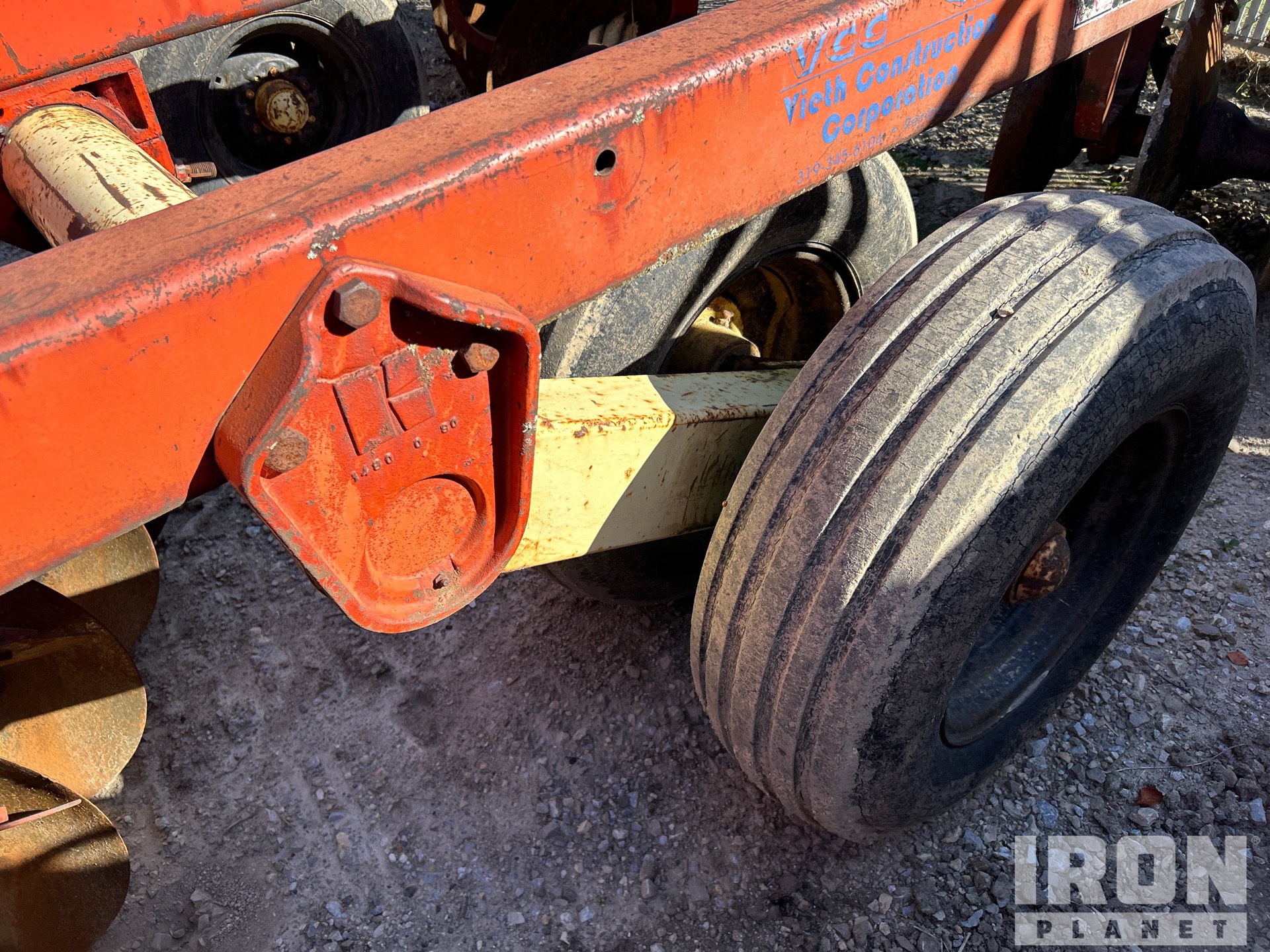 Krause 144 IN PIN HITCH TANDEM BREAKING