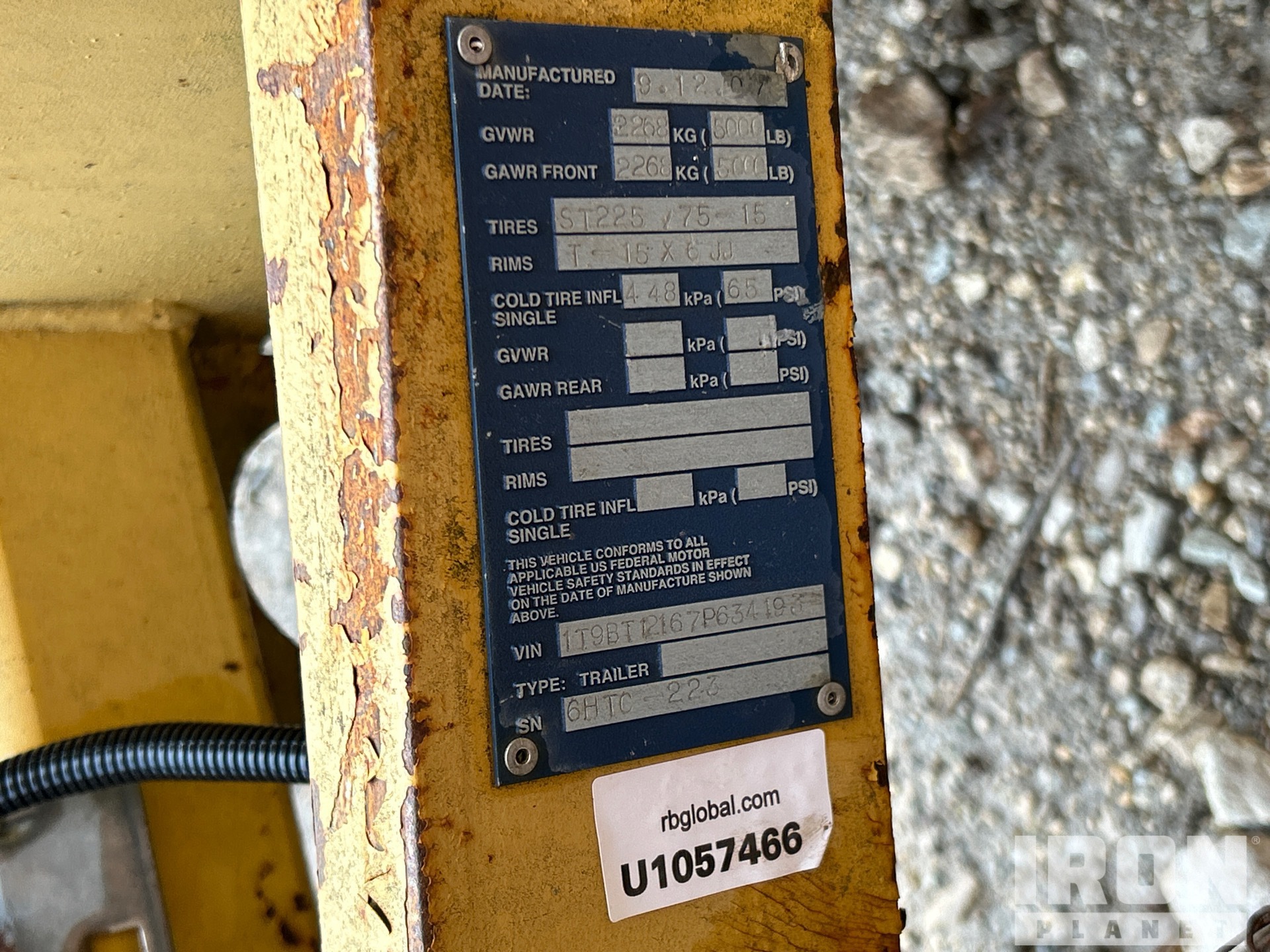 2007 Thompson Pump 6HTC-223
