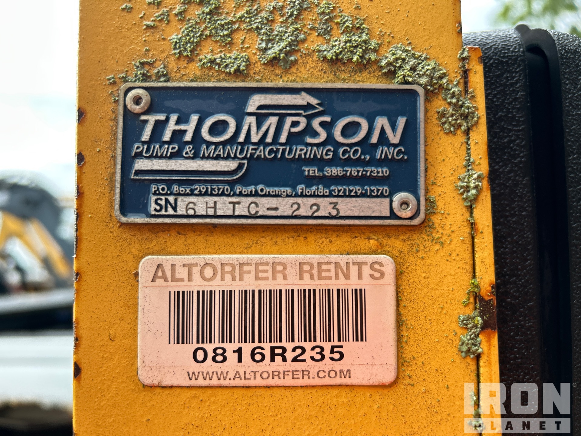 2007 Thompson Pump 6HTC-223