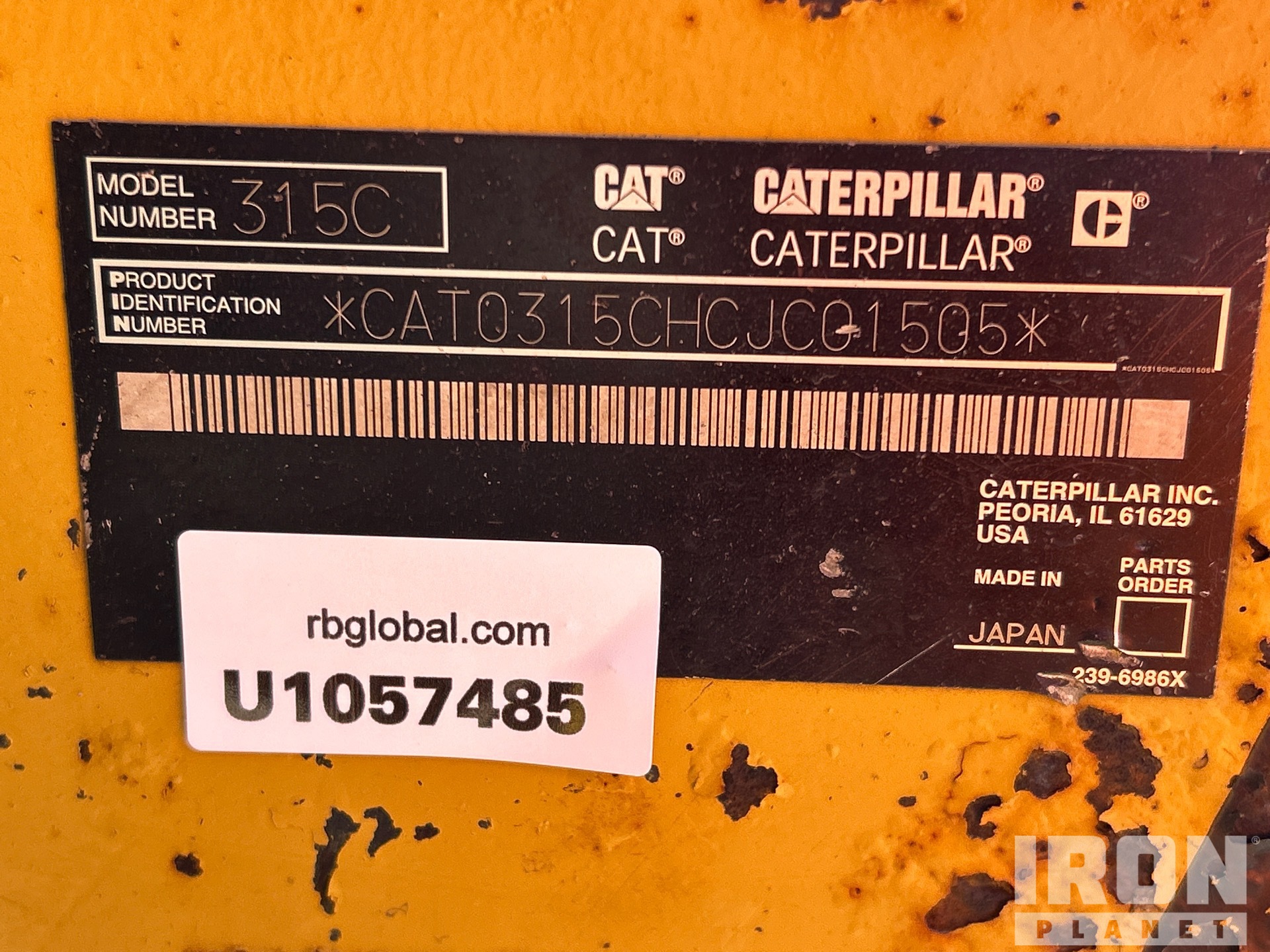 2004 Caterpillar 315C L