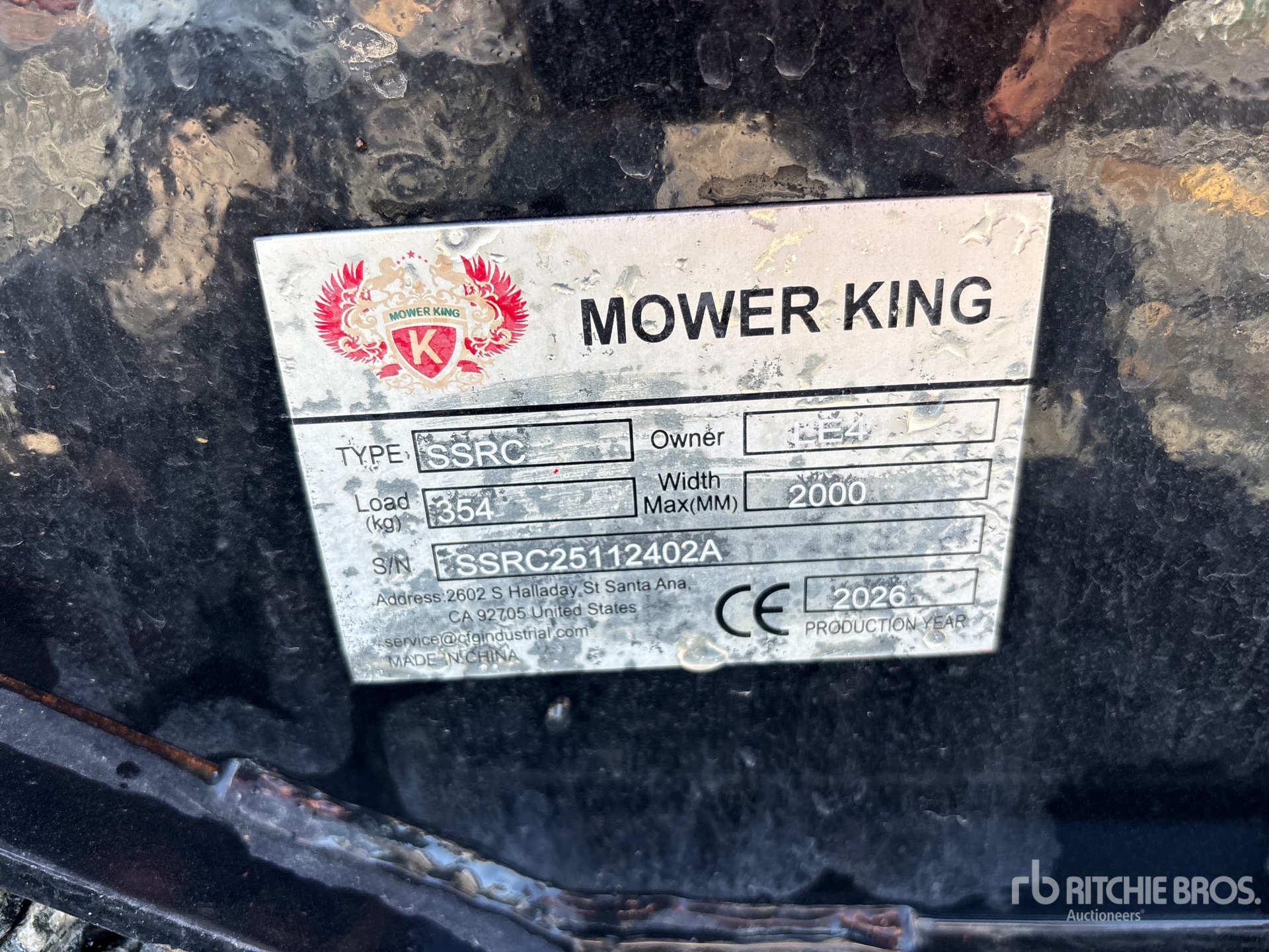 2026 Mower King SSRC72
