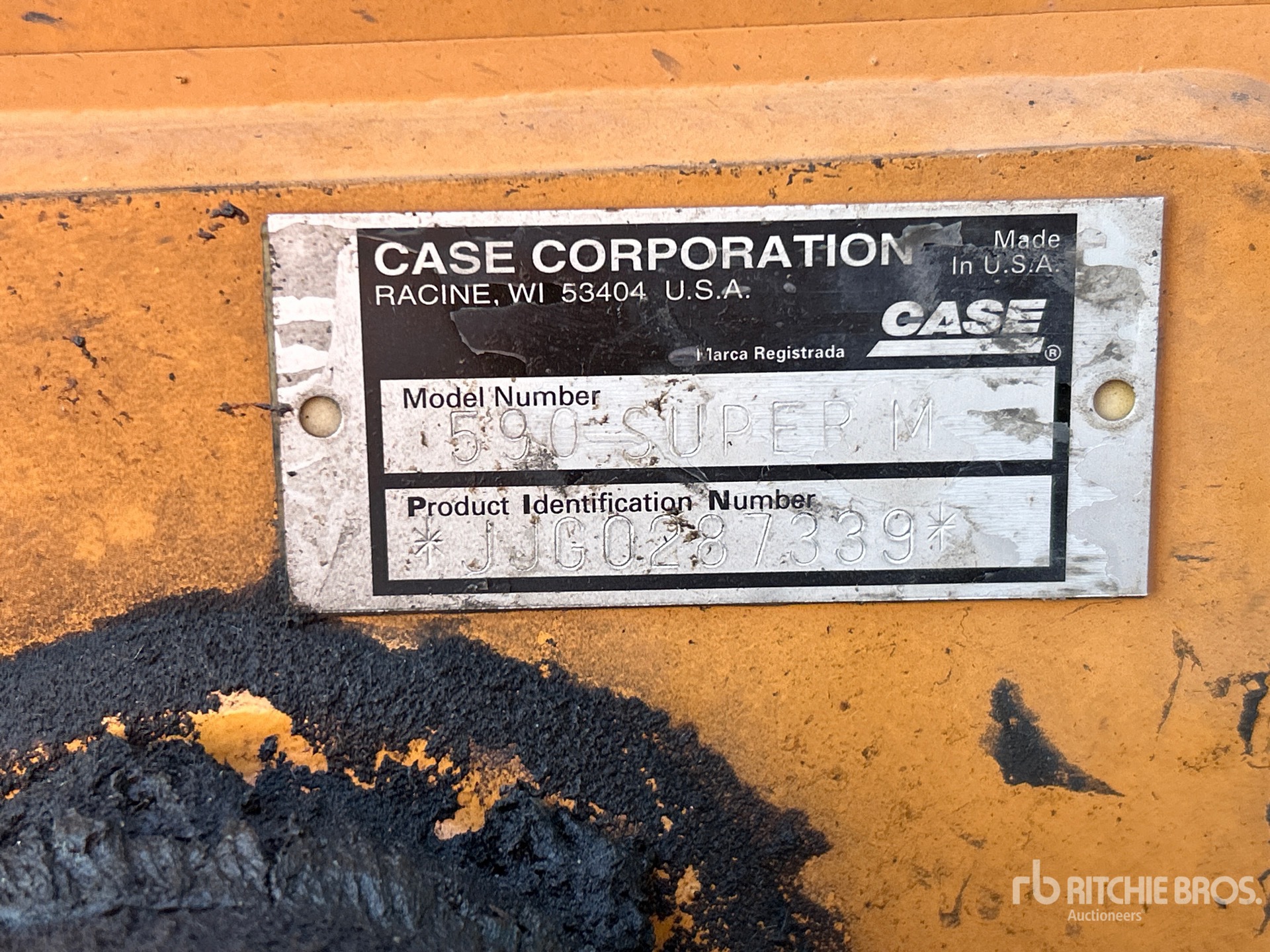 2002 Case 590 Super M
