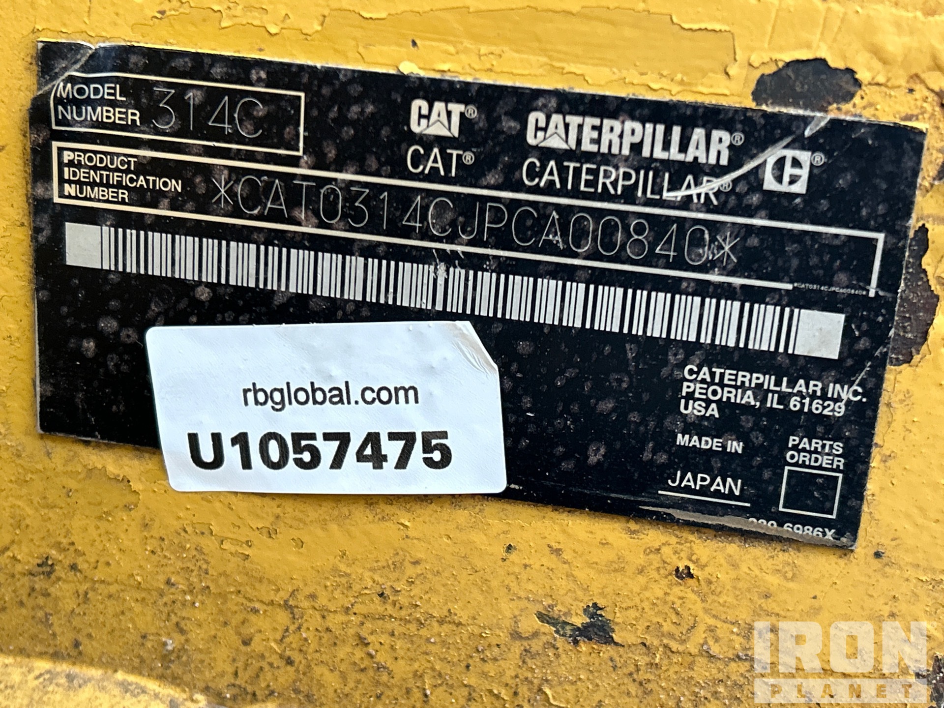 2005 Caterpillar 314C LCR