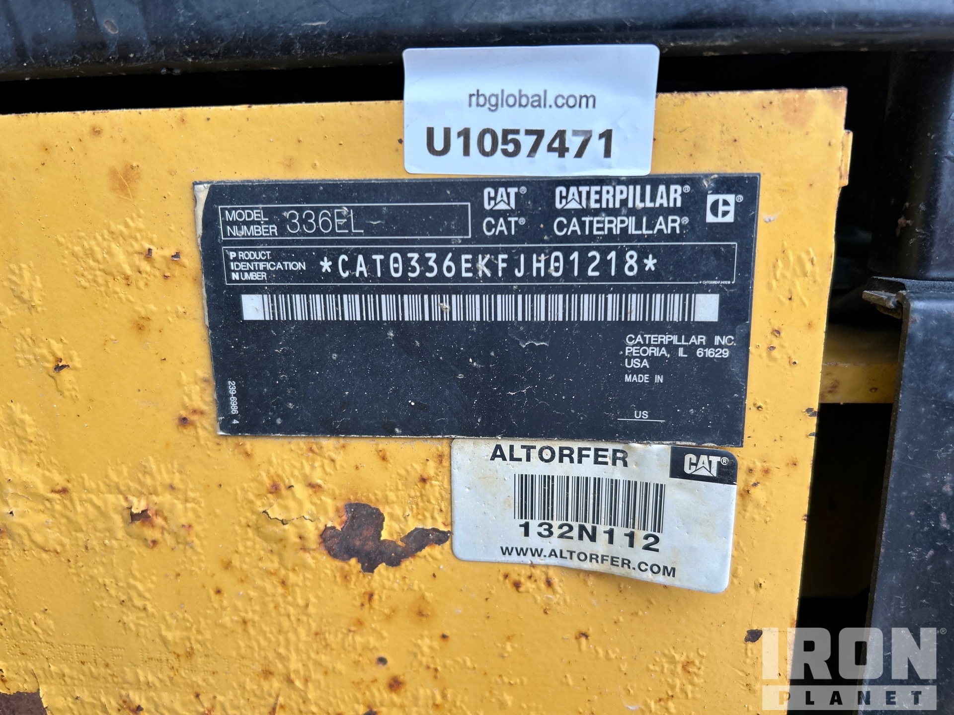 2014 Caterpillar 336E L