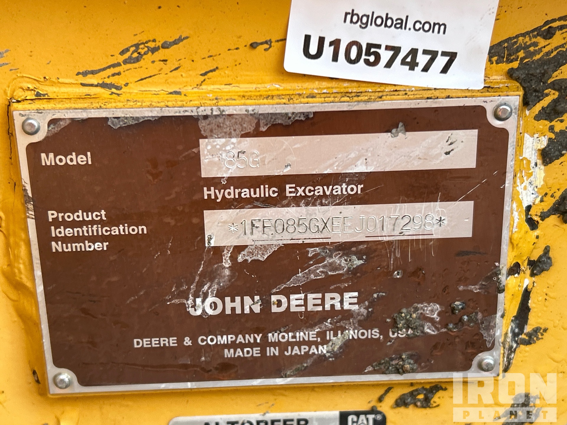 2014 John Deere 85G