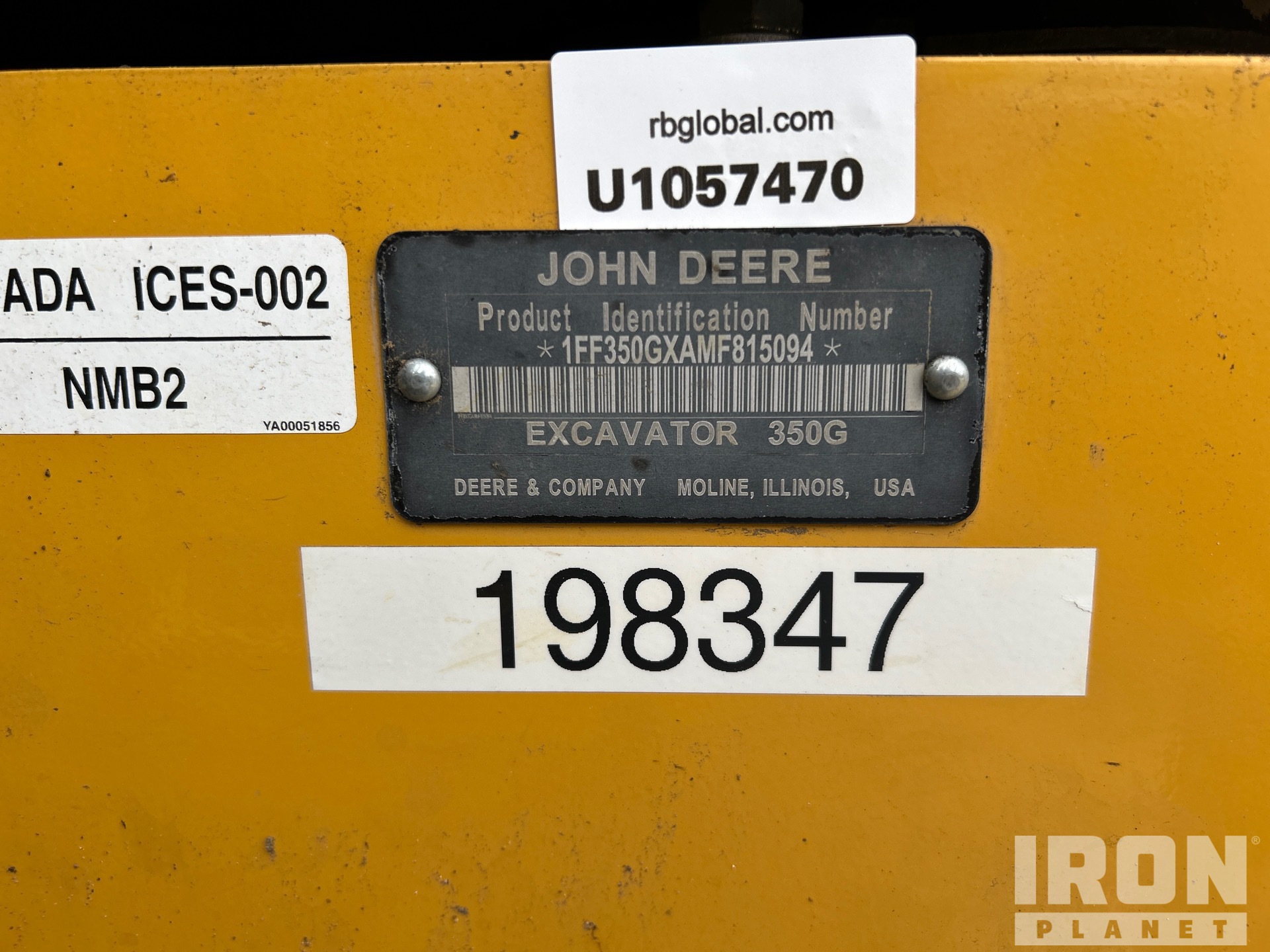 2021 John Deere 350G LC
