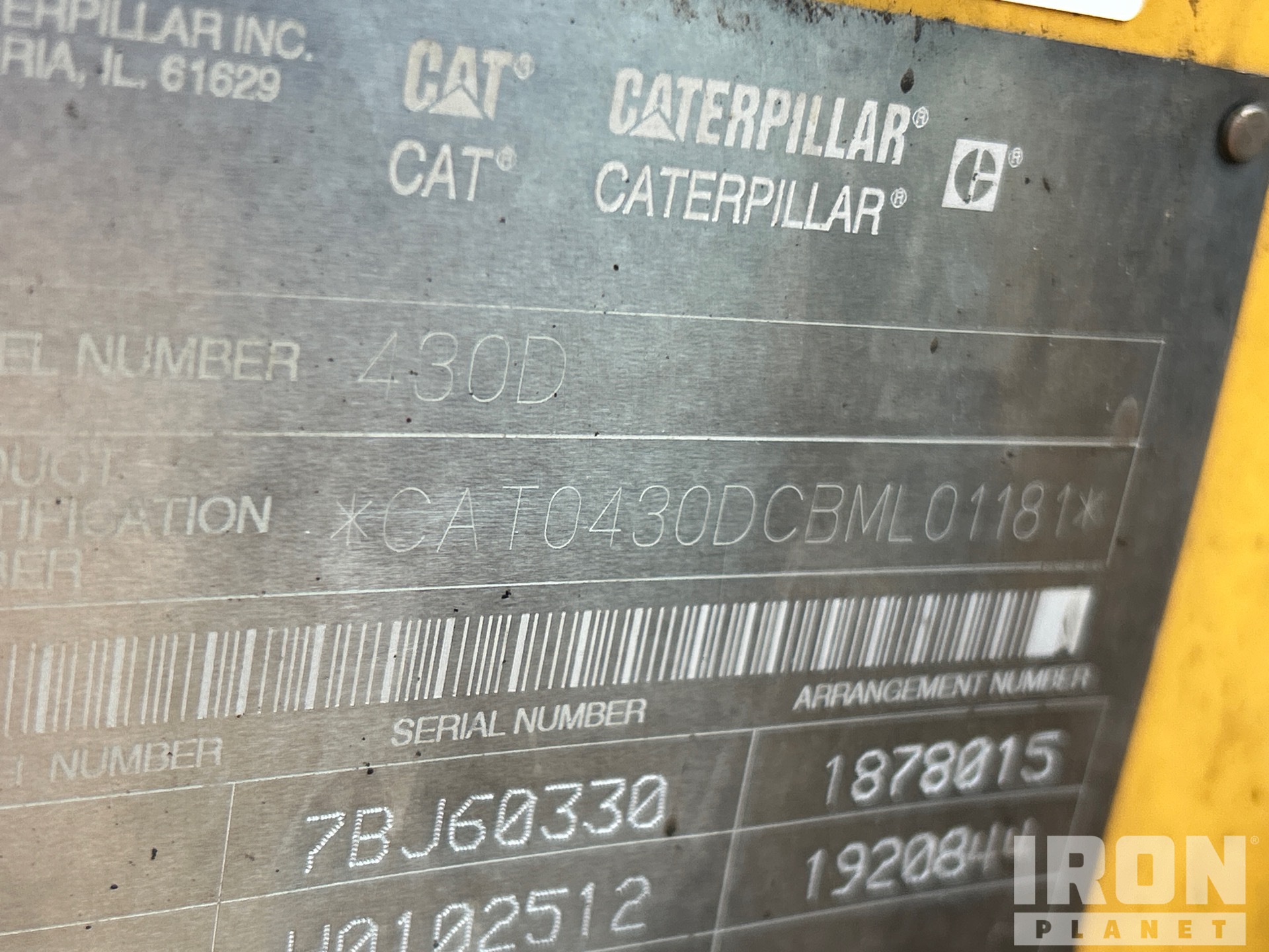 2002 Caterpillar 430D IT